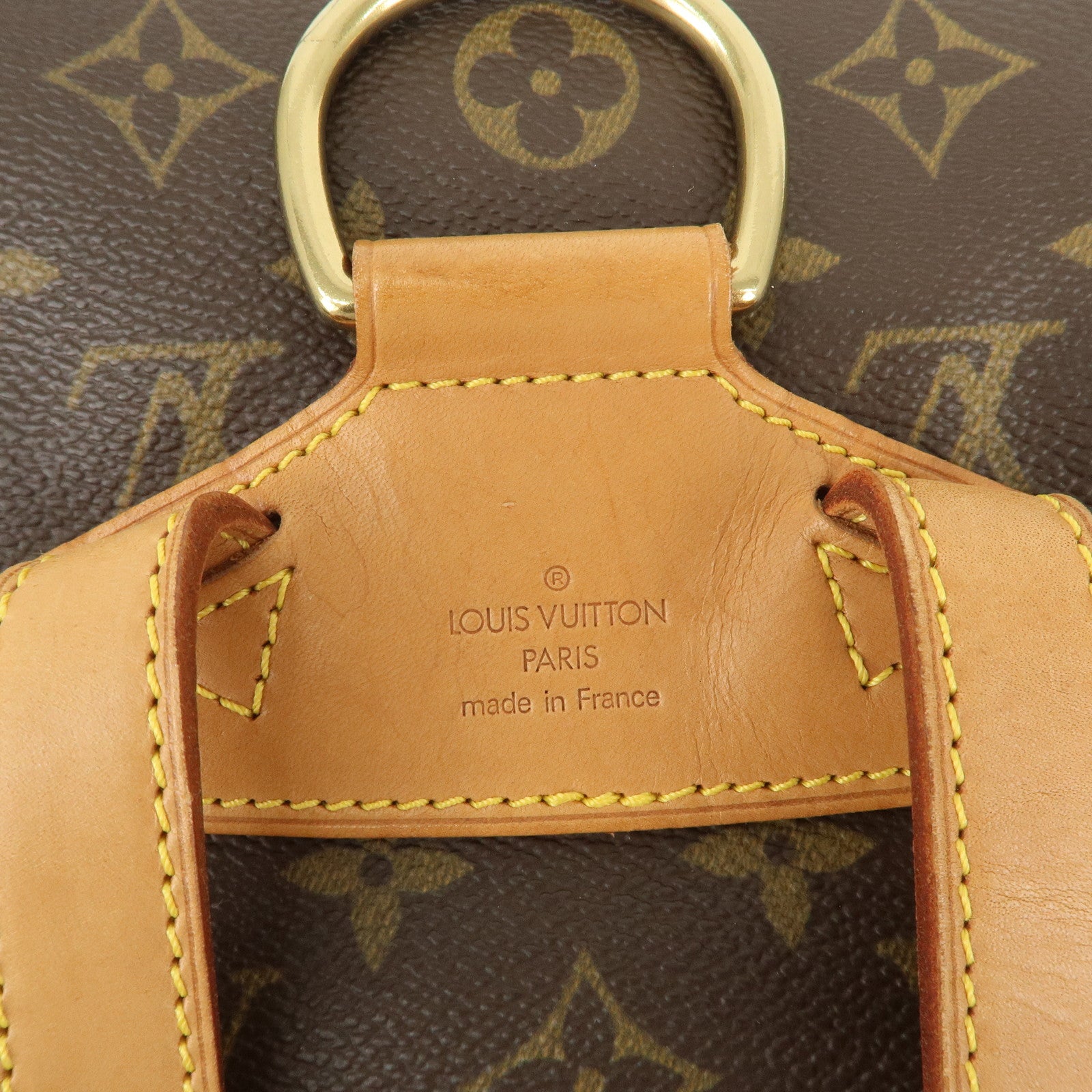 Louis Vuitton Monogram Montsouris MM Backpack Brown M51136