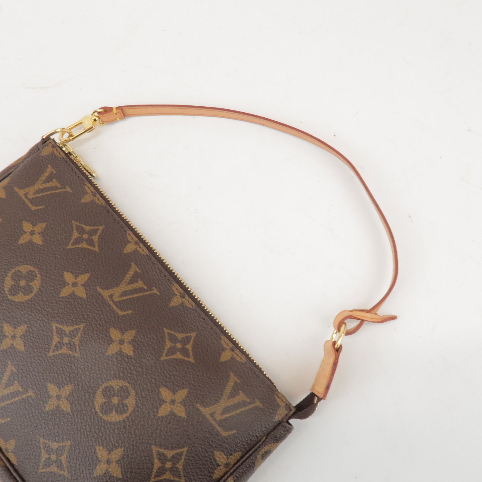 Louis Vuitton Monogram Pochette Accessoires Pouch Hand Bag M51980