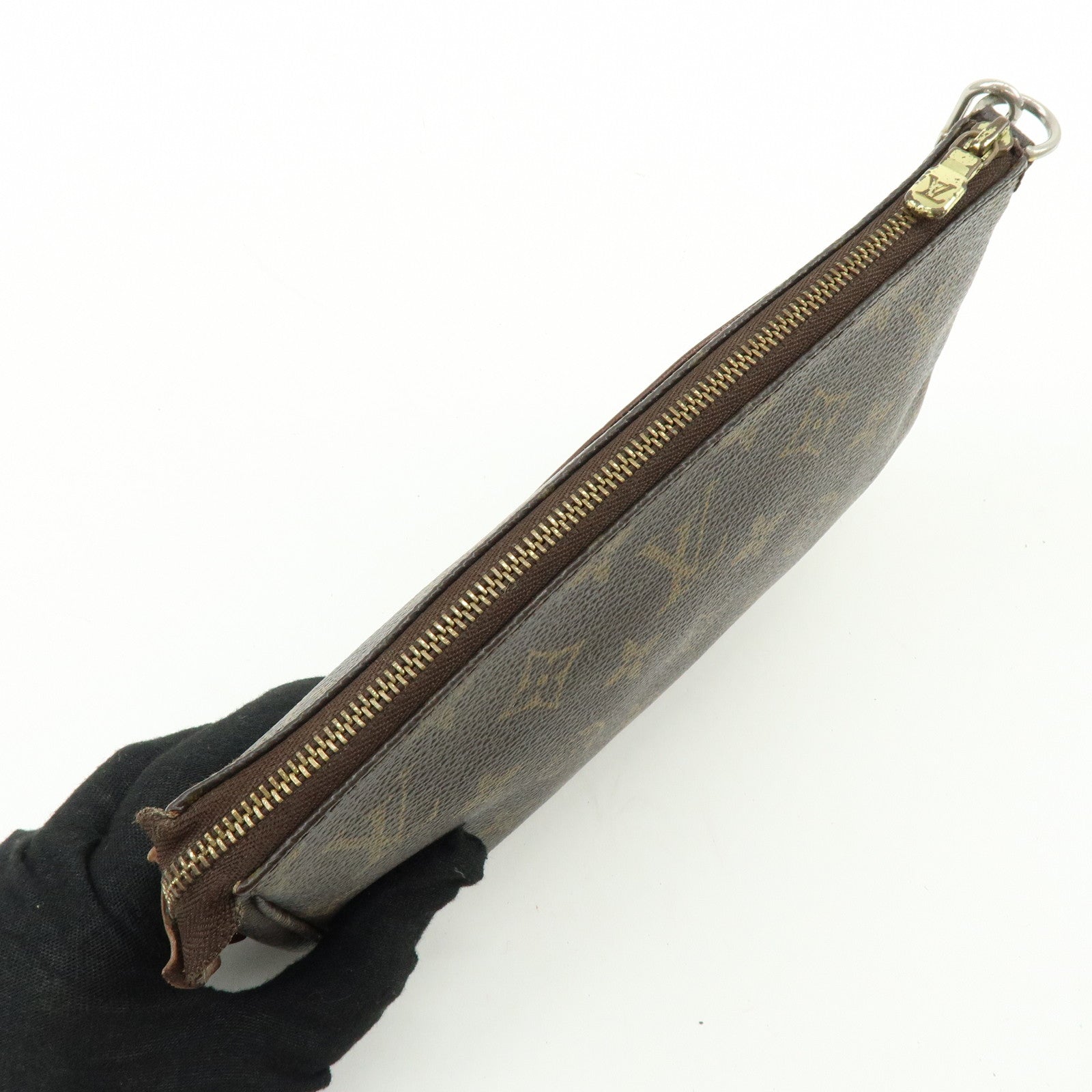 Louis Vuitton Monogram Pochette Accessoires Pouch Hand Bag M51980