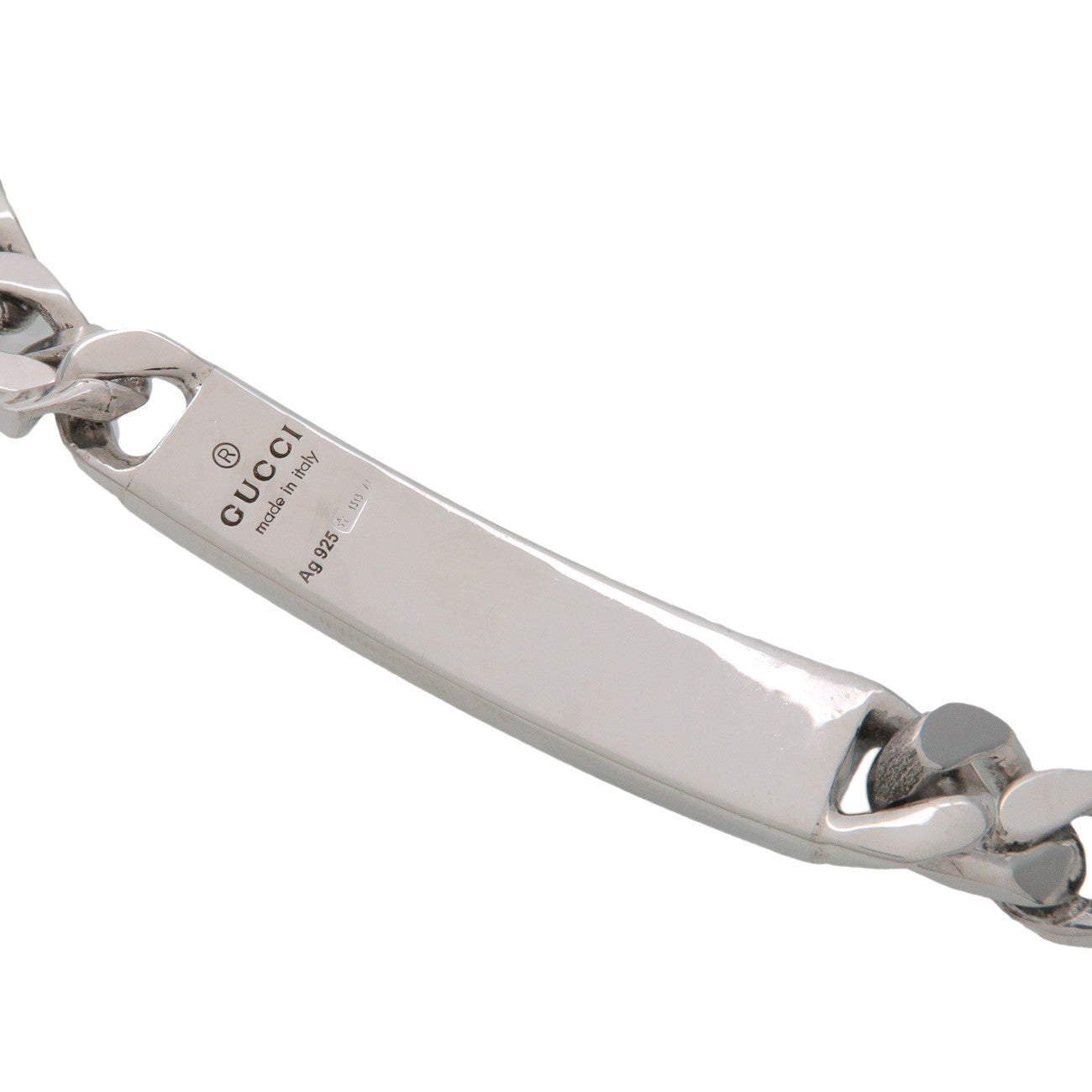GUCCI Ghost Chain Bracelet SV925 Silver