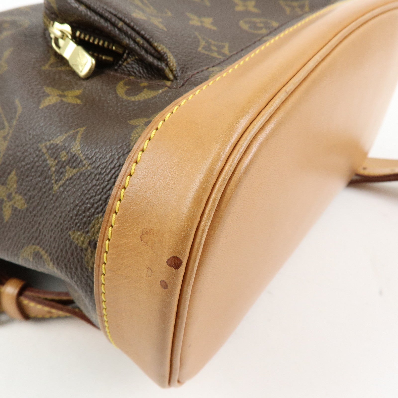 Louis Vuitton Monogram Montsouris MM Backpack Rucksack Brown M51136