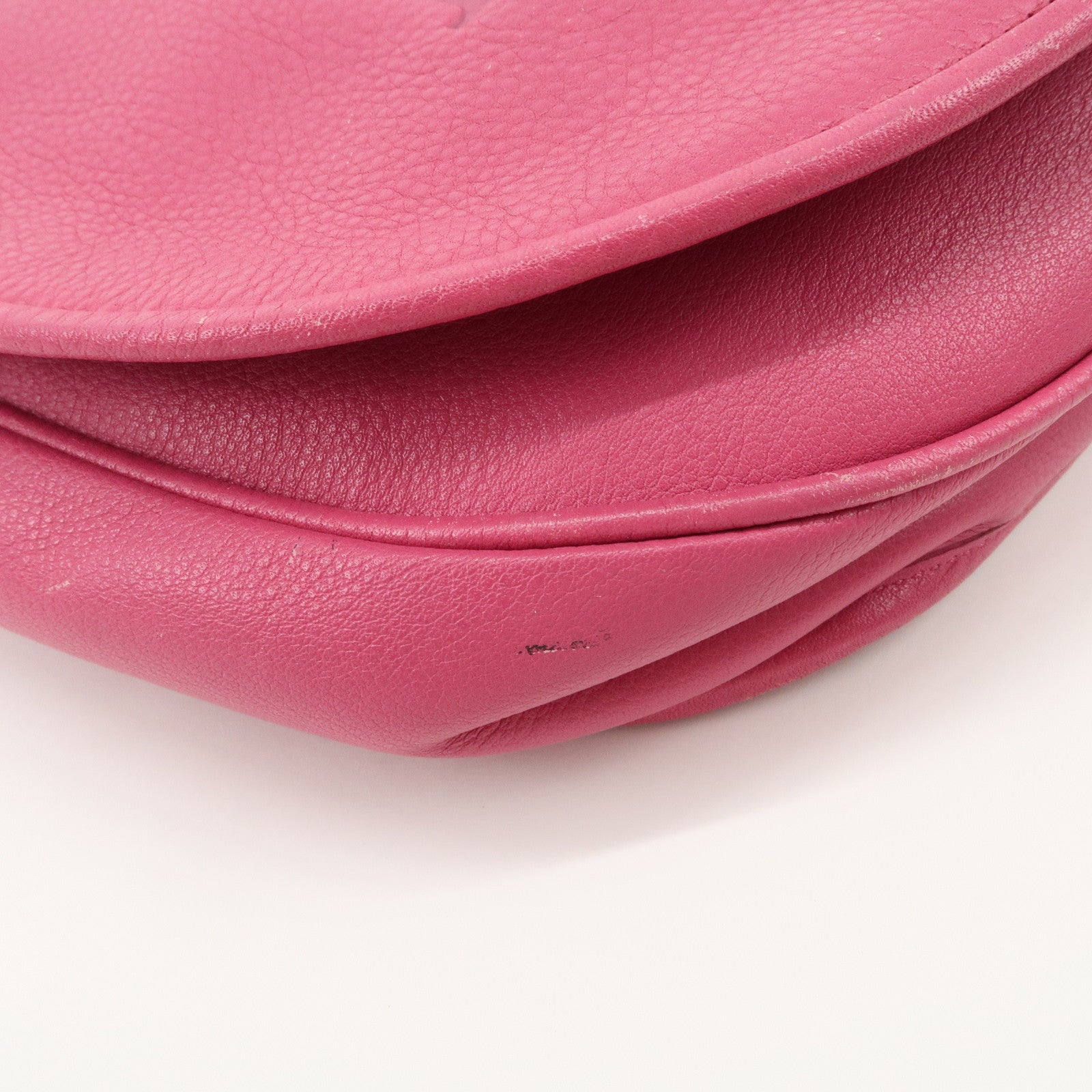 LOEWE Heritage Leather Shoulder Bag Crossbody Bag Pink