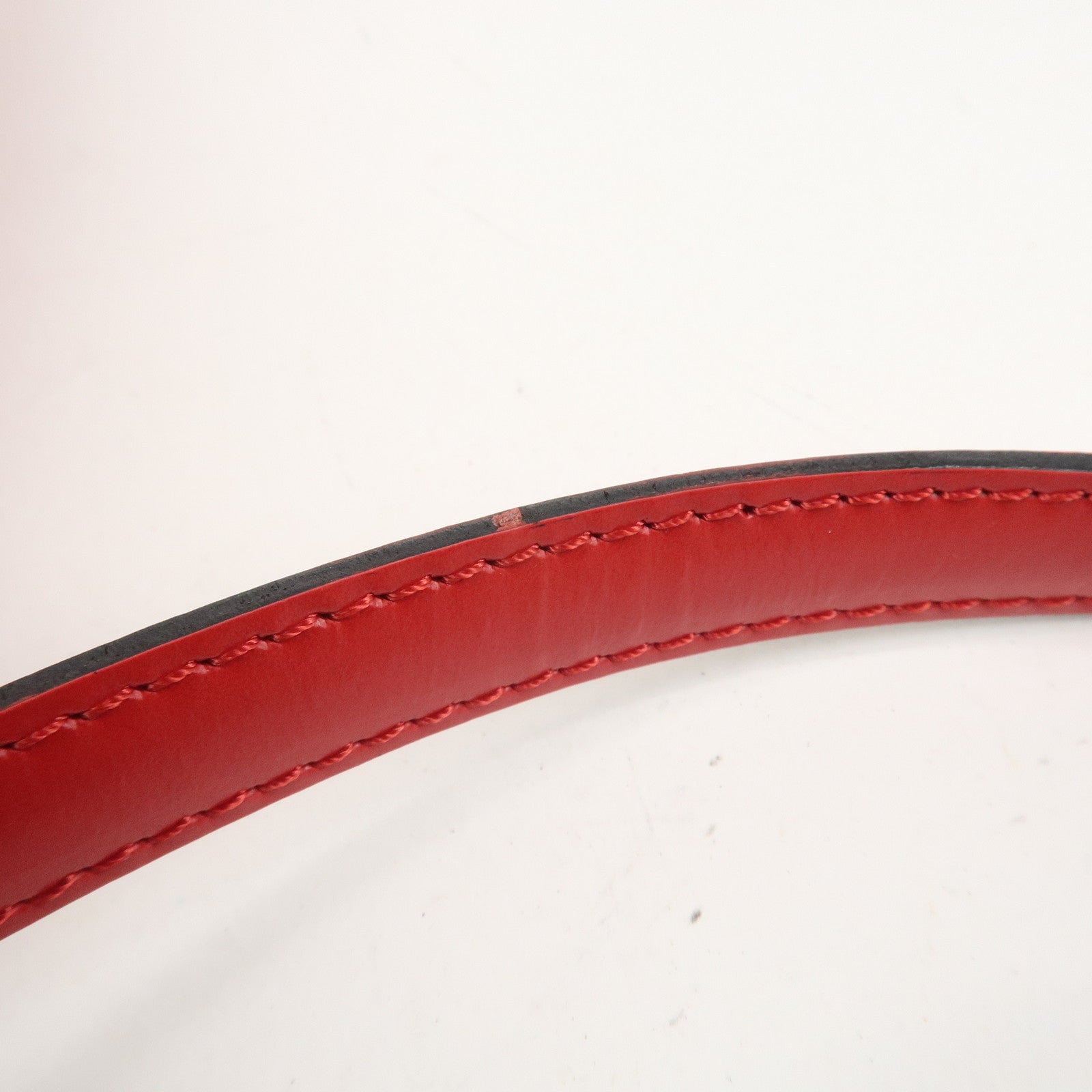 Louis Vuitton Epi Jeune Fille Shoulder Bag Castilian Red M52157