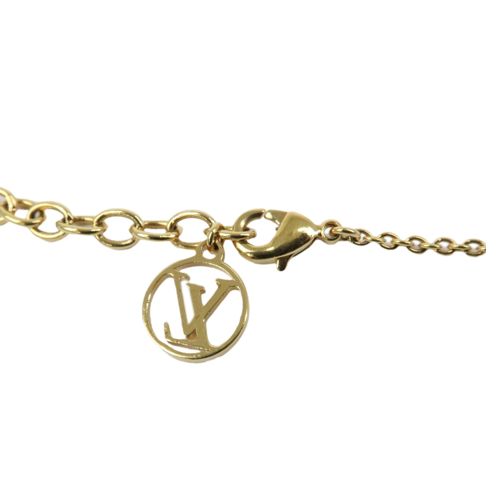 Louis Vuitton LV Iconic Pearl Metal Imitation Pearl Bracelet M1086A