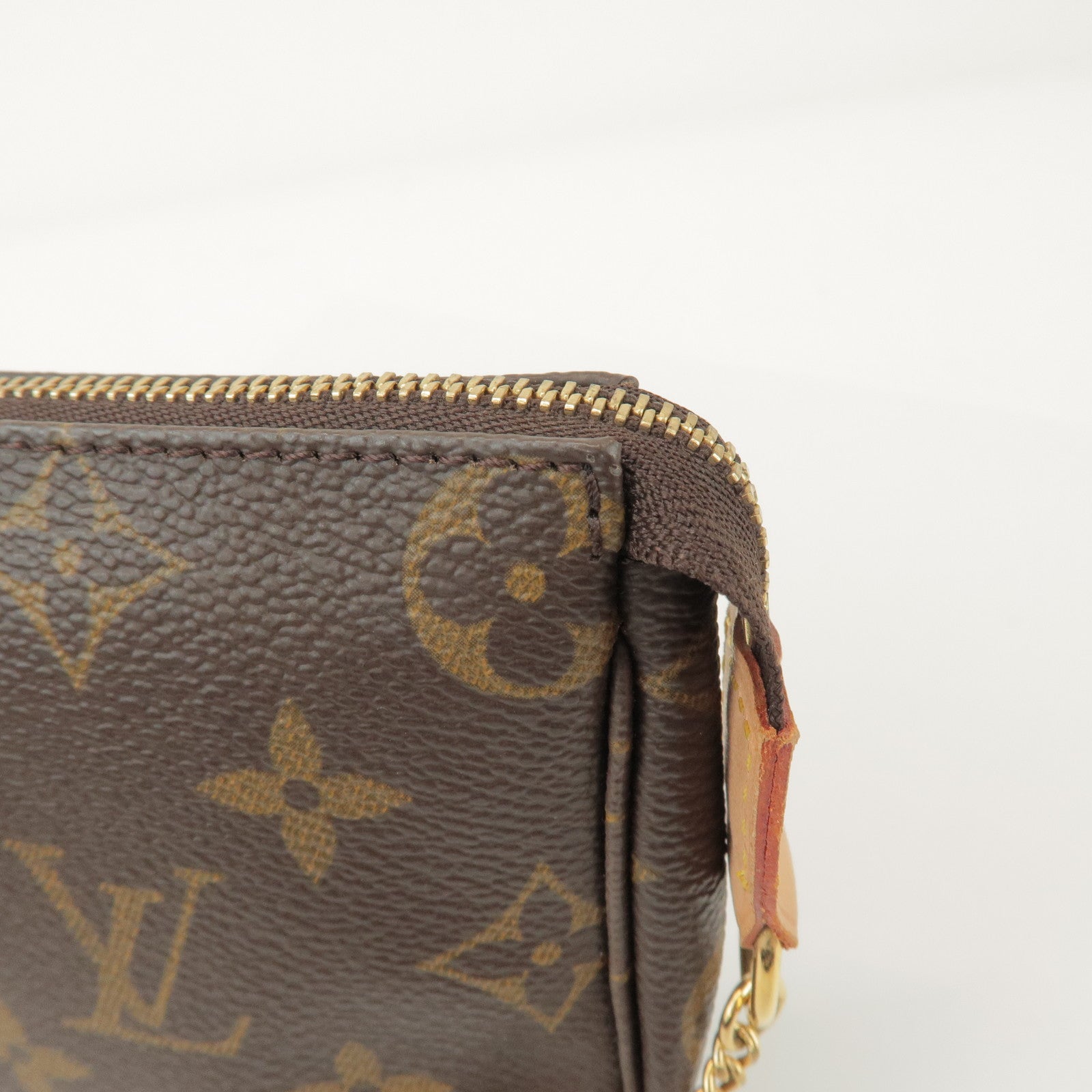 Louis Vuitton Monogram Pouch for Bucket PM Bag Pouch Brown