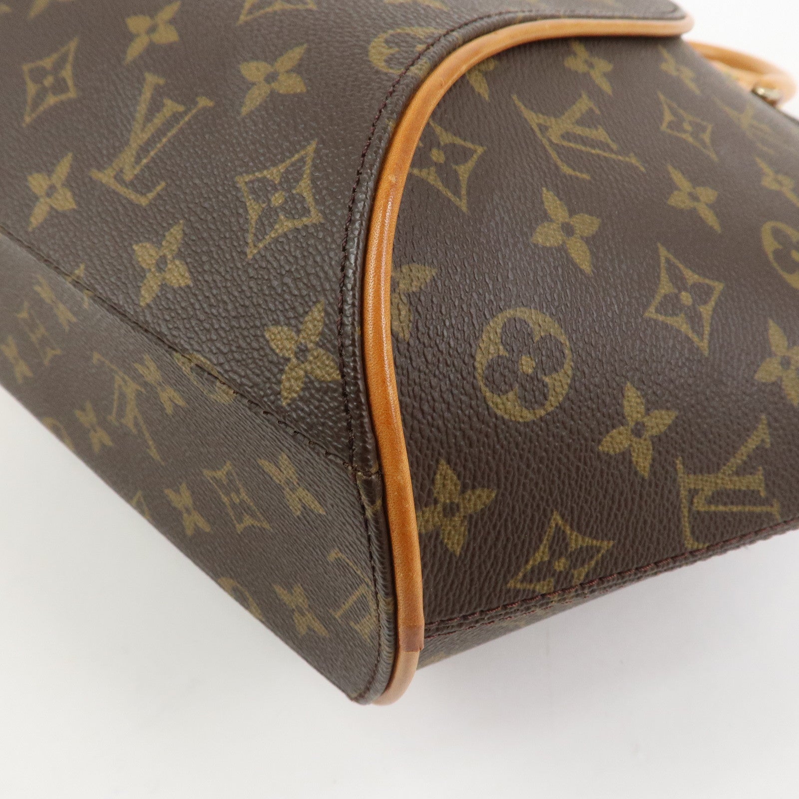 Louis Vuitton Monogram Ellipse MM Hand Bag Brown M51126