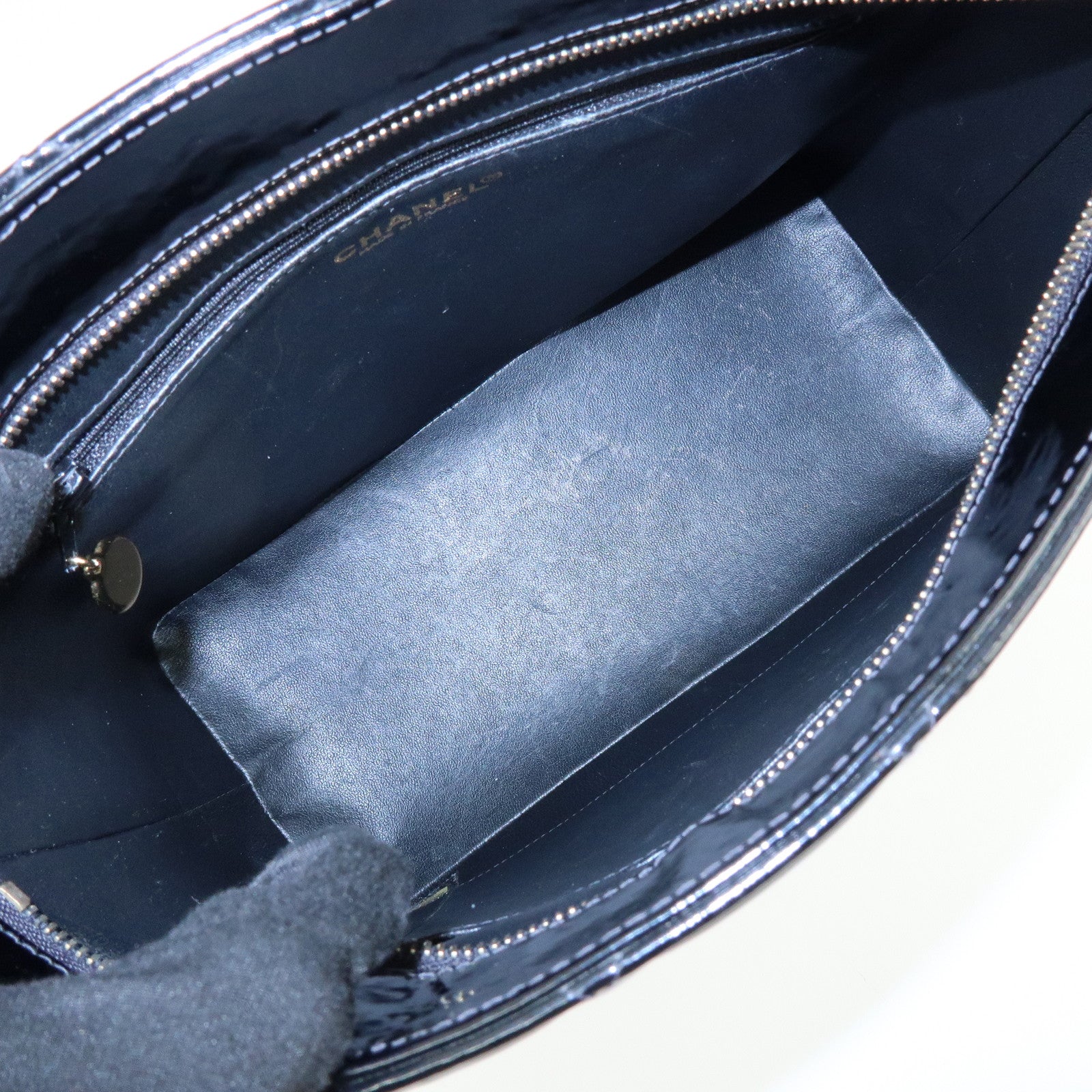 CHANEL Matelasse COCO Mark Medallion Tote Bag Hand Bag A01804