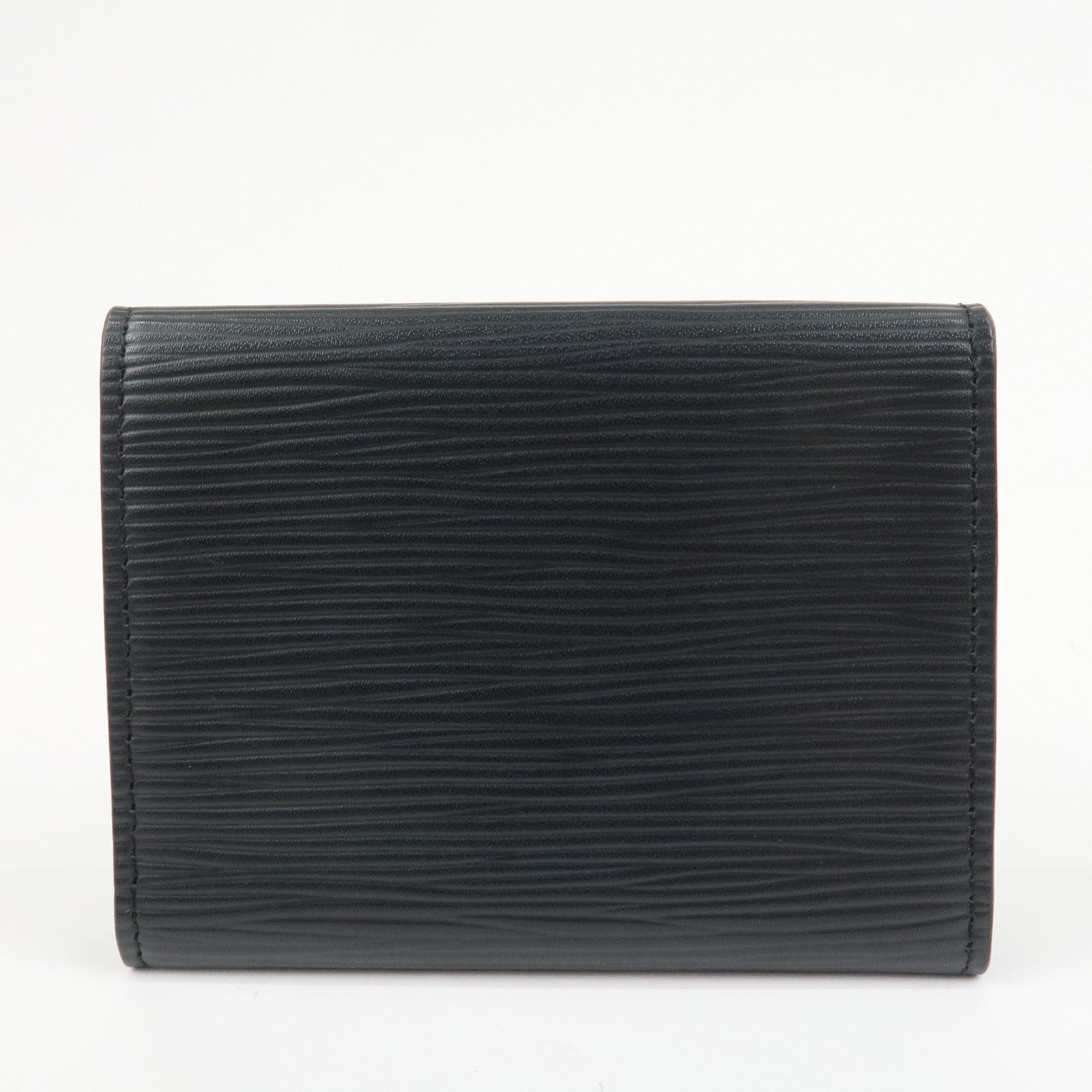 Louis Vuitton Epi Enveloppe Carte de Visite Card Case Noir M62292