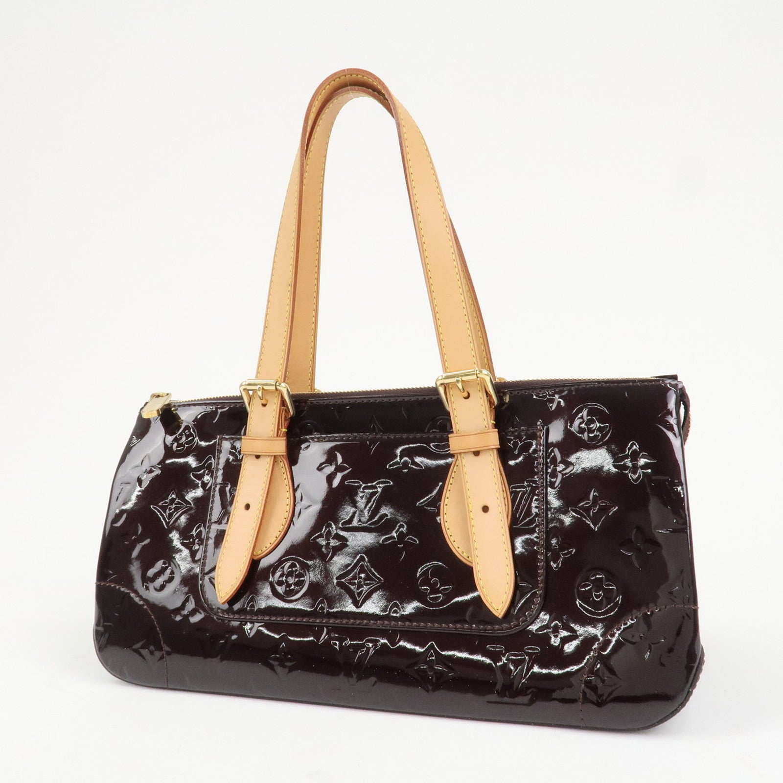 Louis Vuitton Monogram Vernis Rosewood Avenue Hand Bag M93510