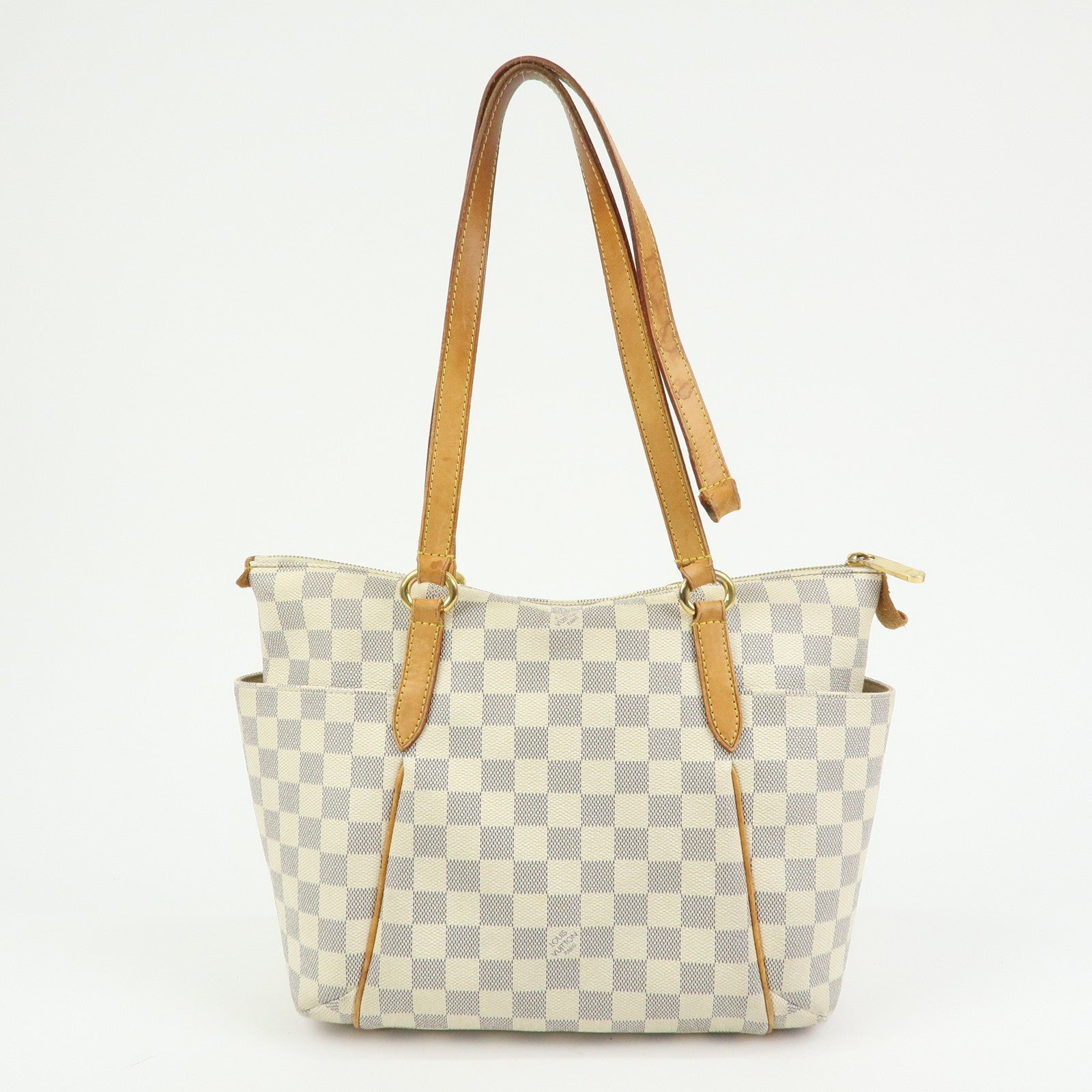 Louis Vuitton Damier Azur Totally PM Tote Bag Hand Bag N41280