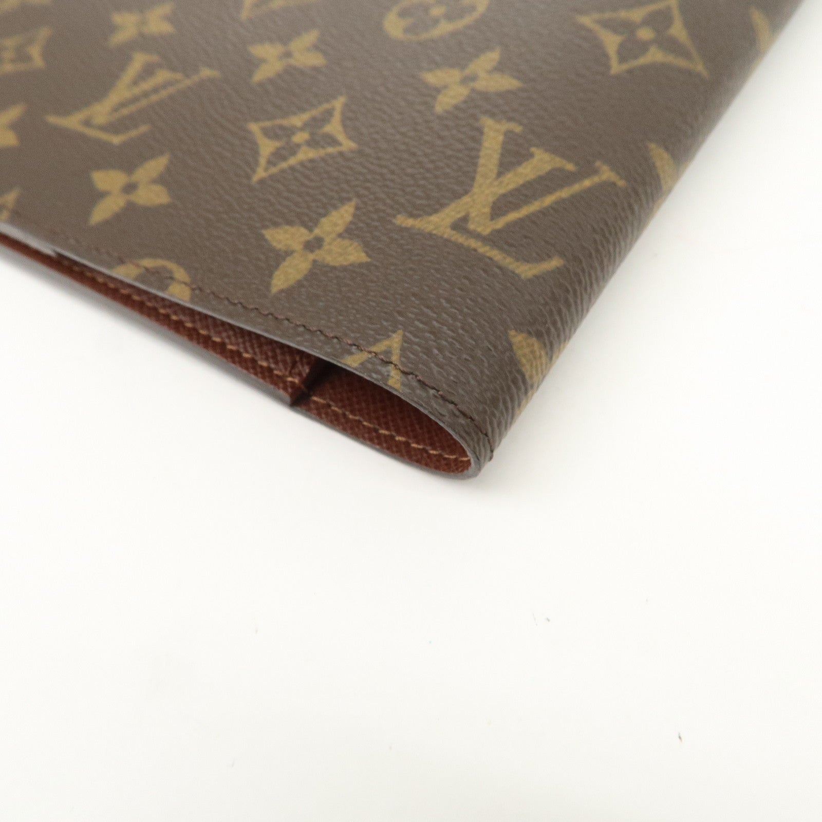 Louis Vuitton Monogram Agenda Bureau Planner Cover R20100