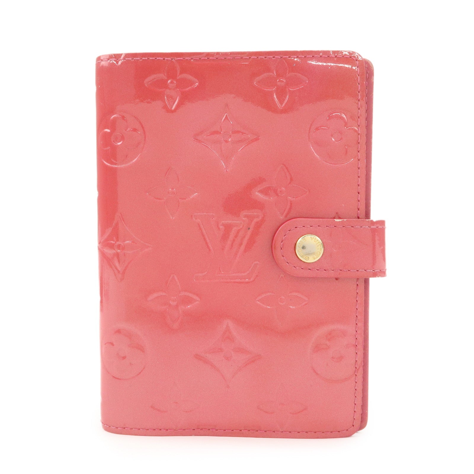 Louis Vuitton Monogram Vernis Agenda PM Planner Cover R2101F