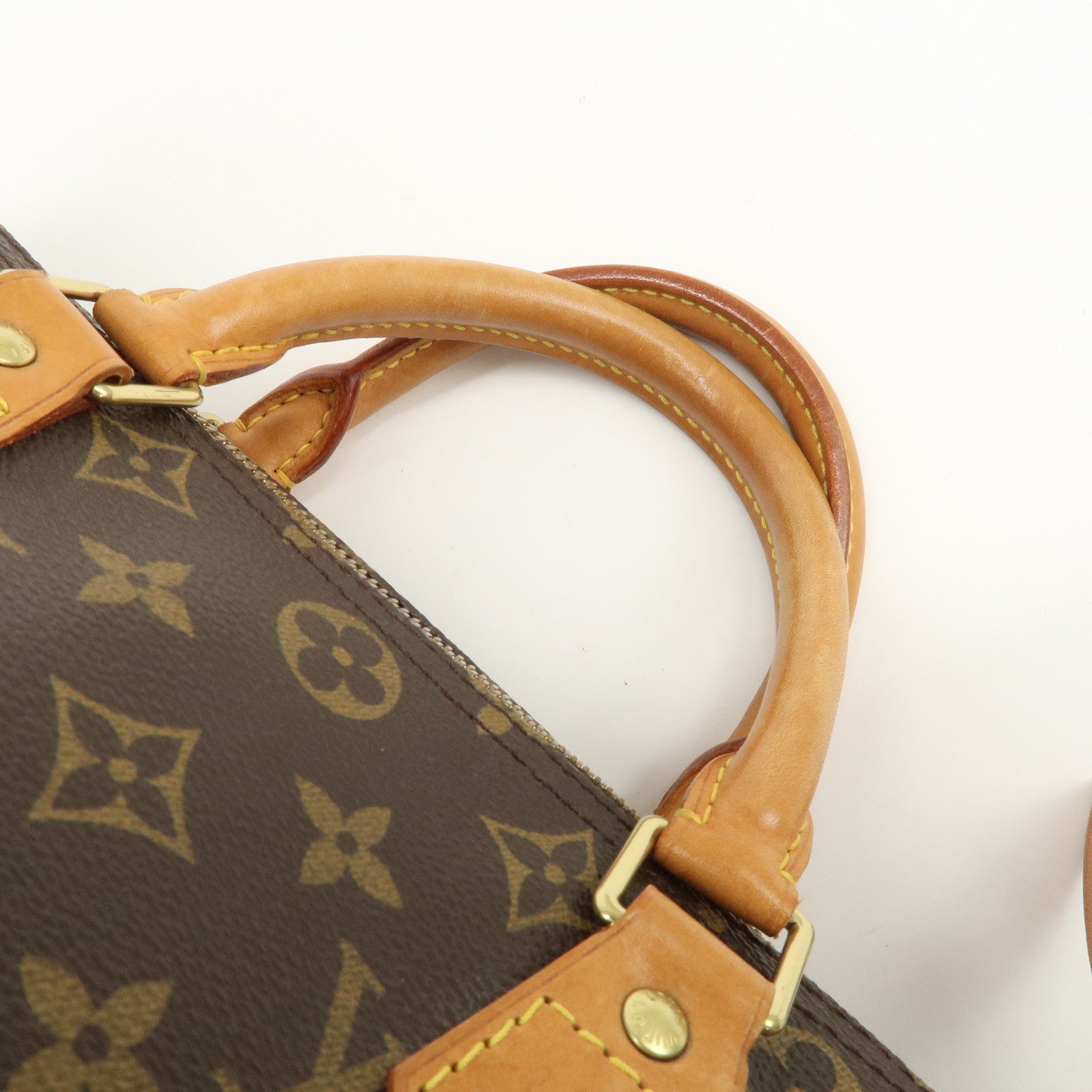Louis Vuitton Monogram Speedy 30 Boston Bag Brown M41524