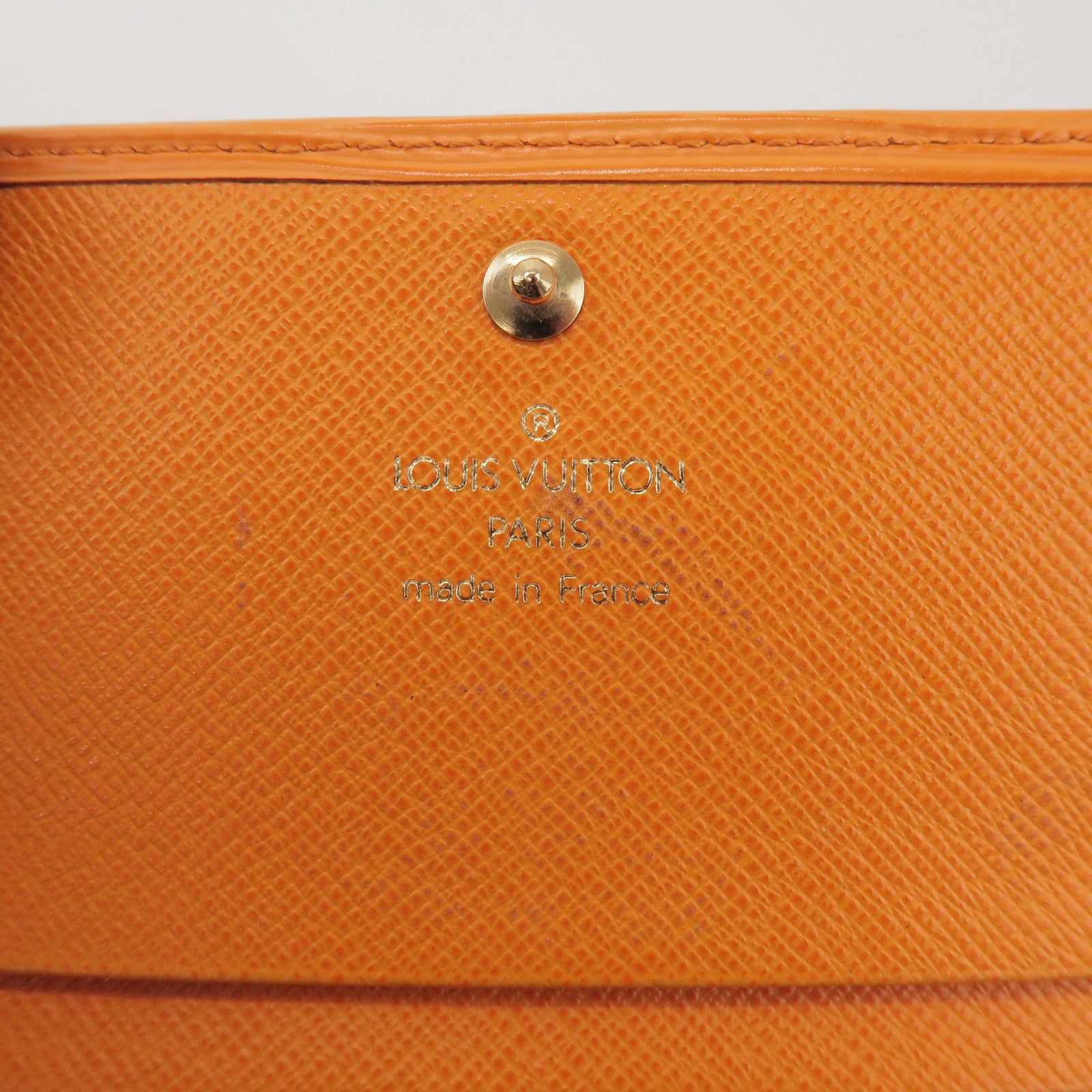Louis Vuitton Ep Leather Porte Monnaie Billets Tresor Wallet M6350H
