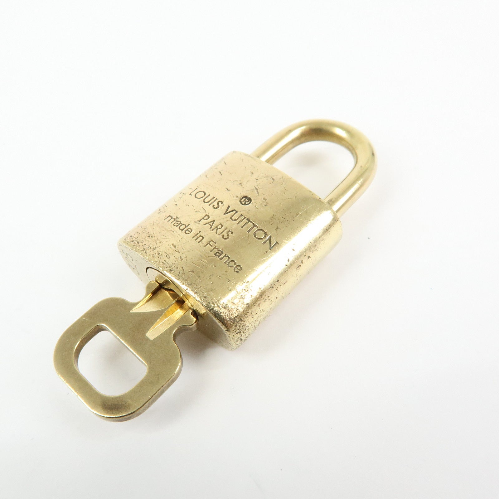 Louis Vuitton Set of 10 Lock & Key Cadena Key Lock Used