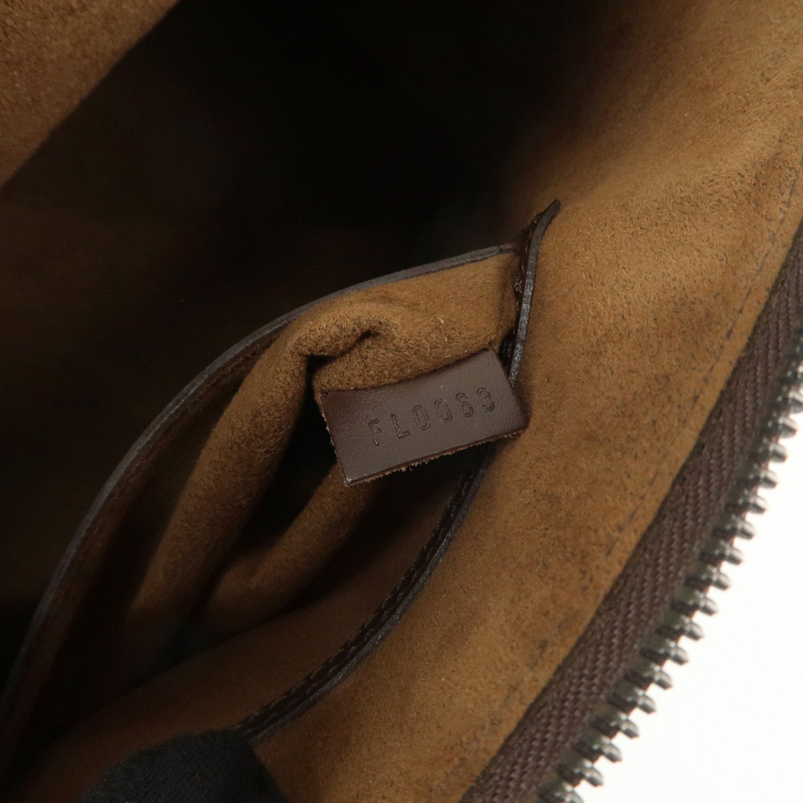 Louis Vuitton Epi Leather Alma Hand Bag Mocha M5214D