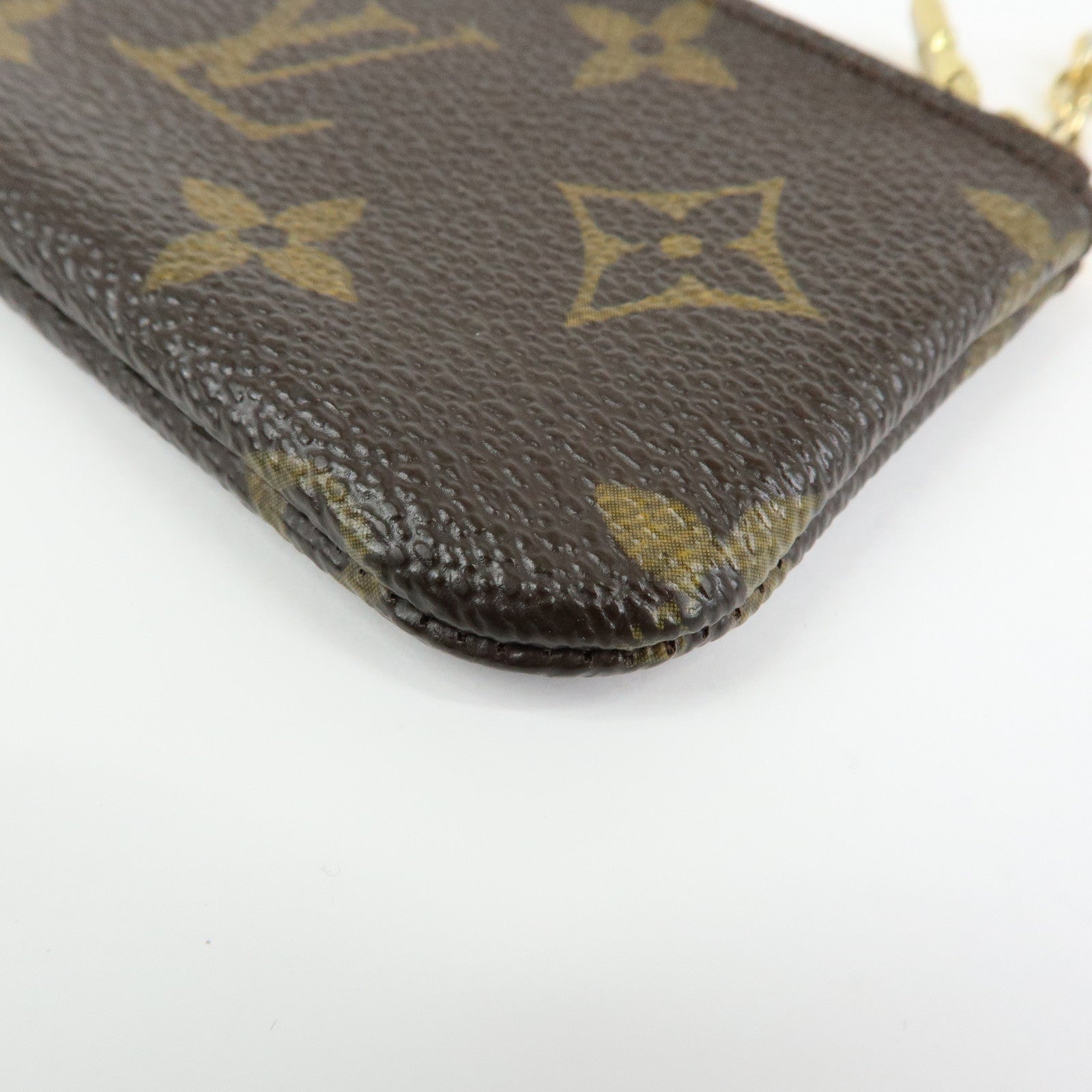 Louis Vuitton Monogram Pochette Cles Coin Case Key Case M62650