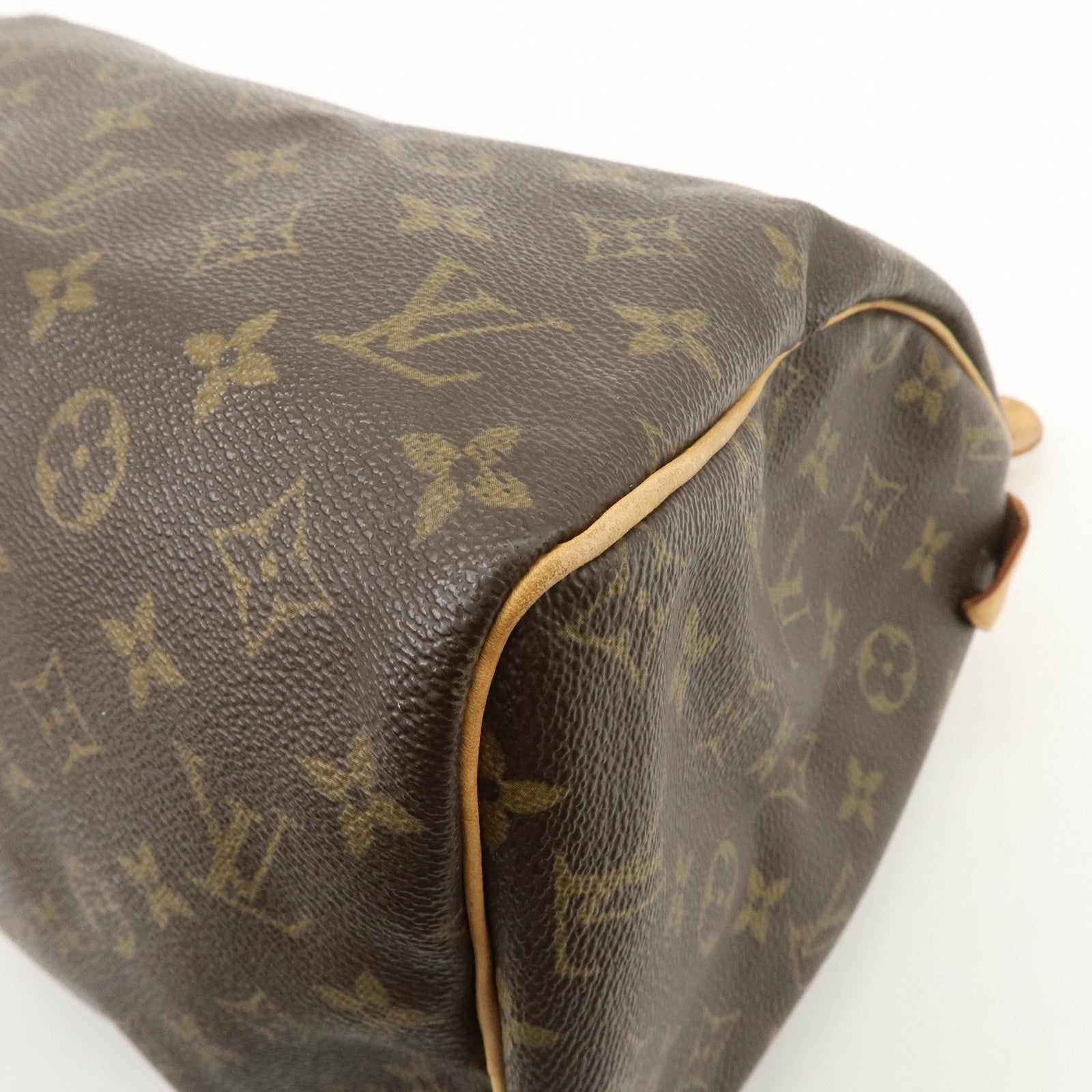 Louis Vuitton Monogram Speedy 30 Boston Bag Hand Bag Brown M41526