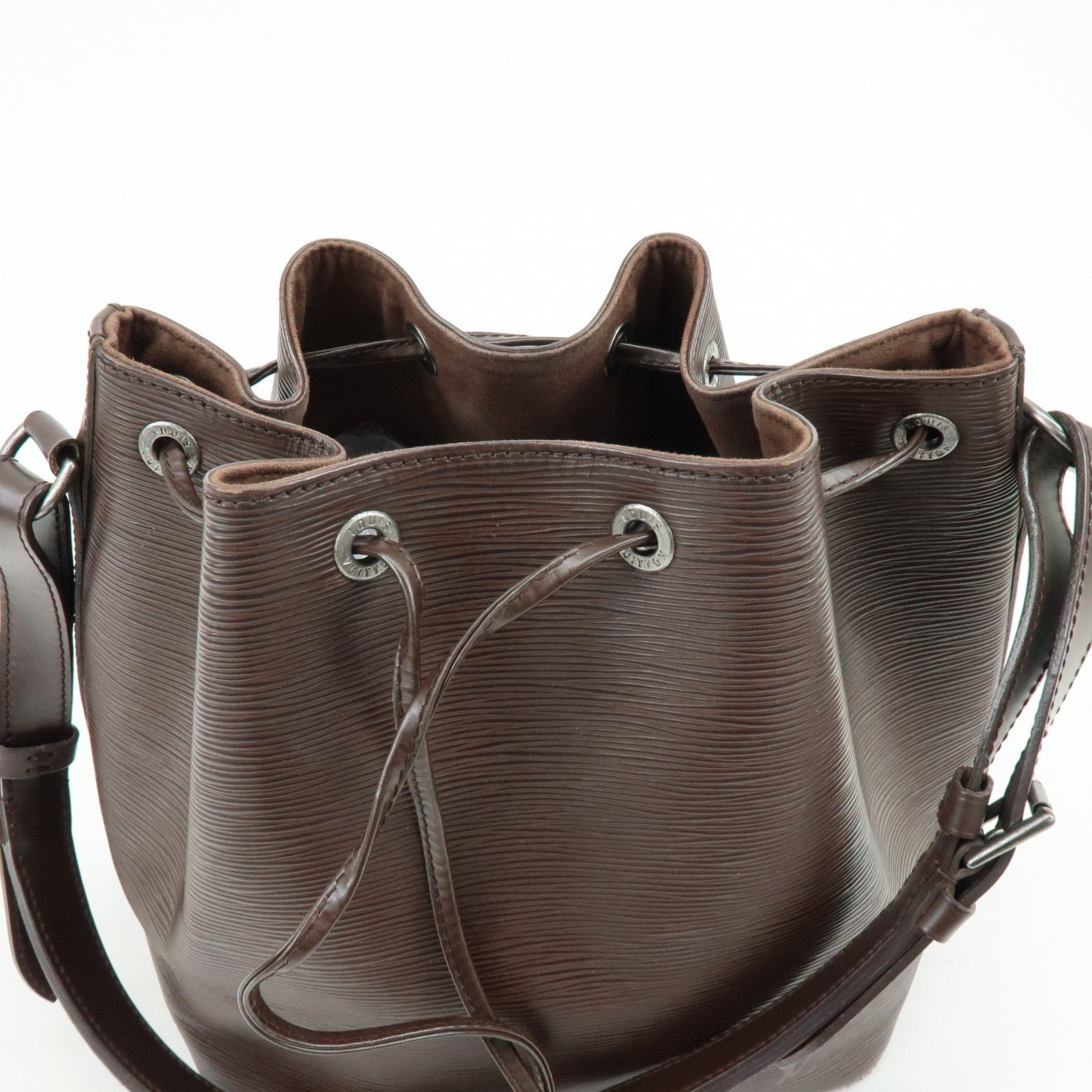 Louis Vuitton Epi Leather Petit Noe Shoulder Bag Mocha M5901D