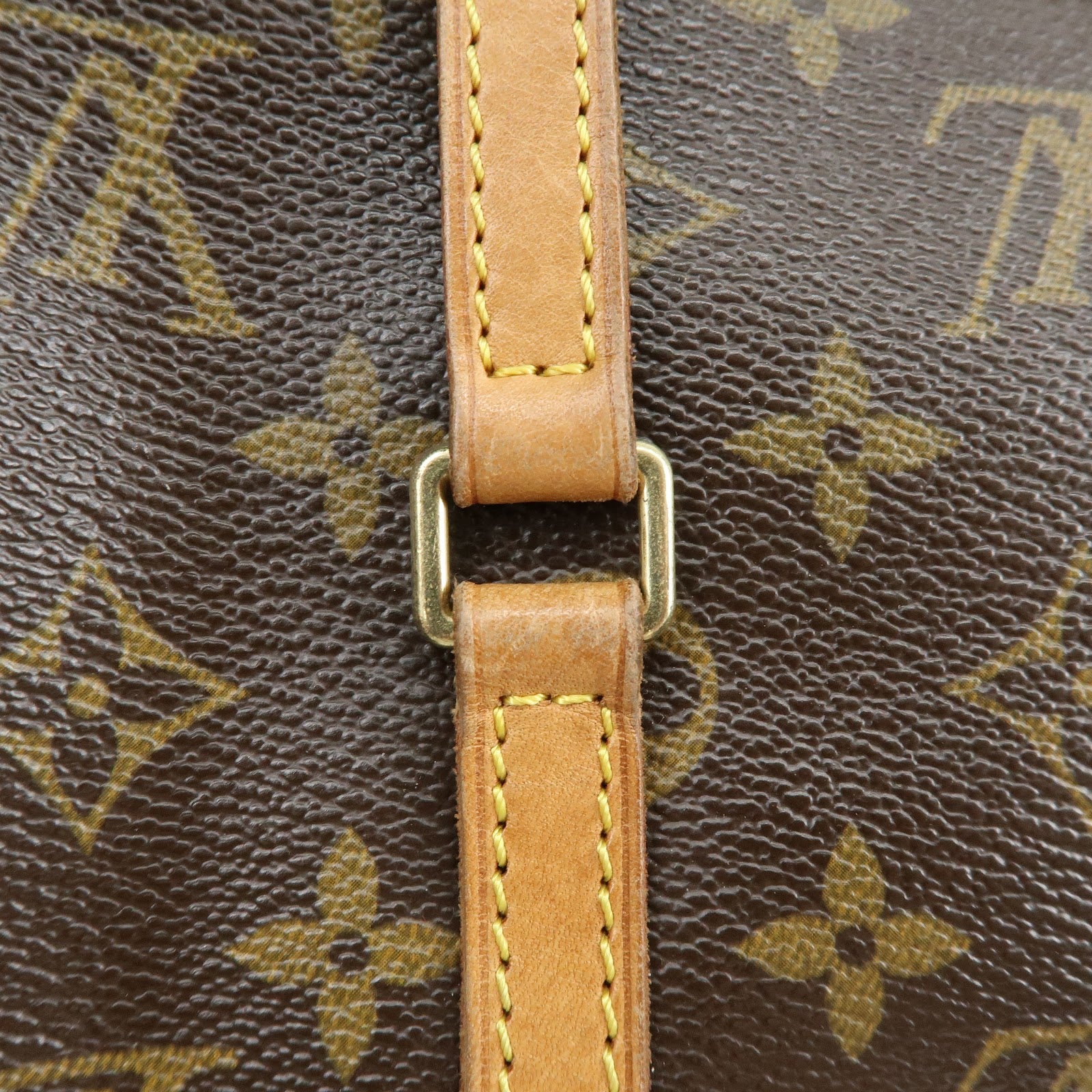 Louis Vuitton Monogram Papillon 30 Hand Bag Brown M51385