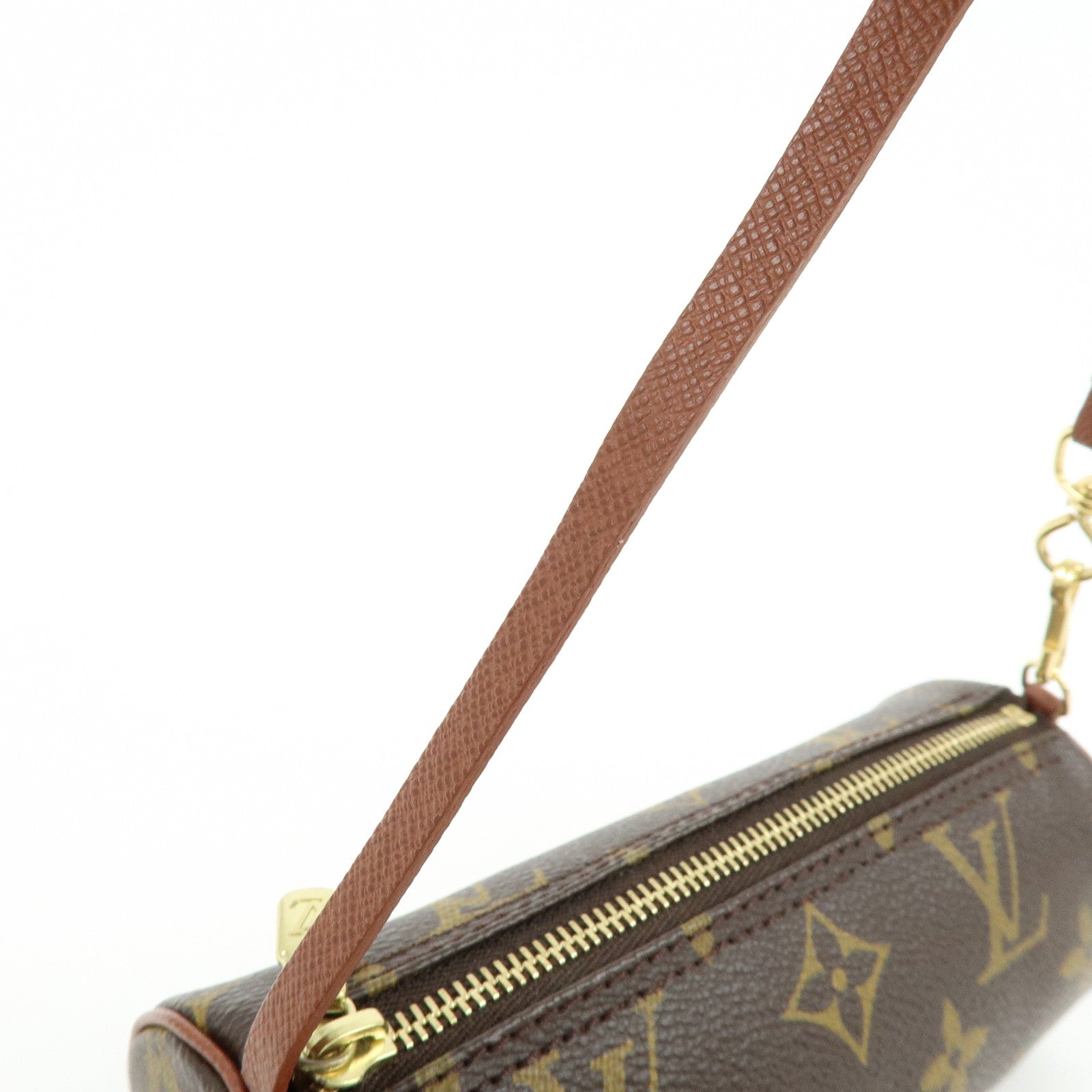 Louis Vuitton Monogram Mini Pouch for Papillon Bag Brown
