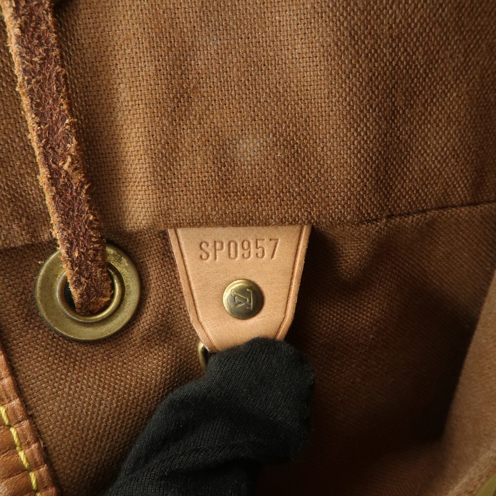 Louis Vuitton Monogram Mini Montsouris Canvas Backpack Brown M51137