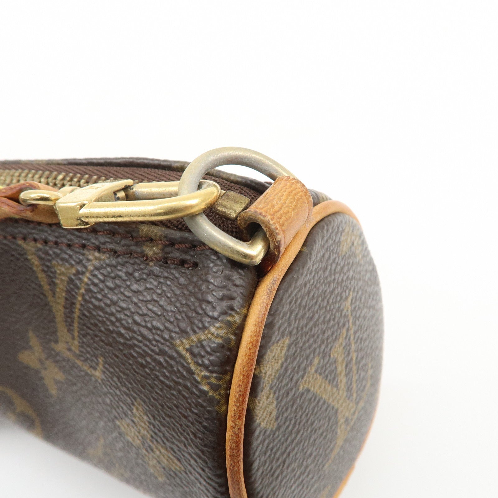 Louis Vuitton Monogram Mini Pouch for Papillon Bag New Style Brown