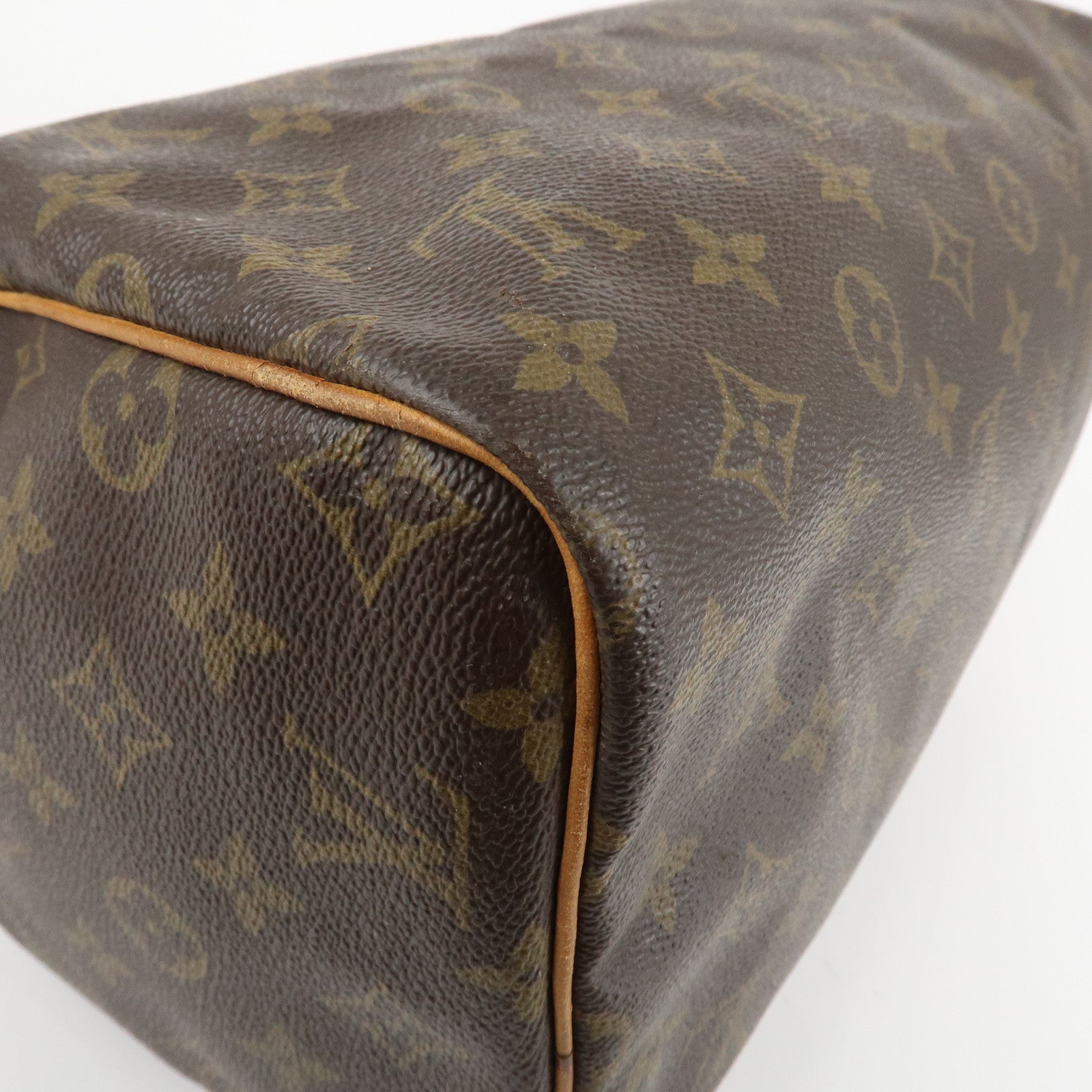 Louis Vuitton Monogram Speedy 30 Hand Bag Boston Bag M41526 Used