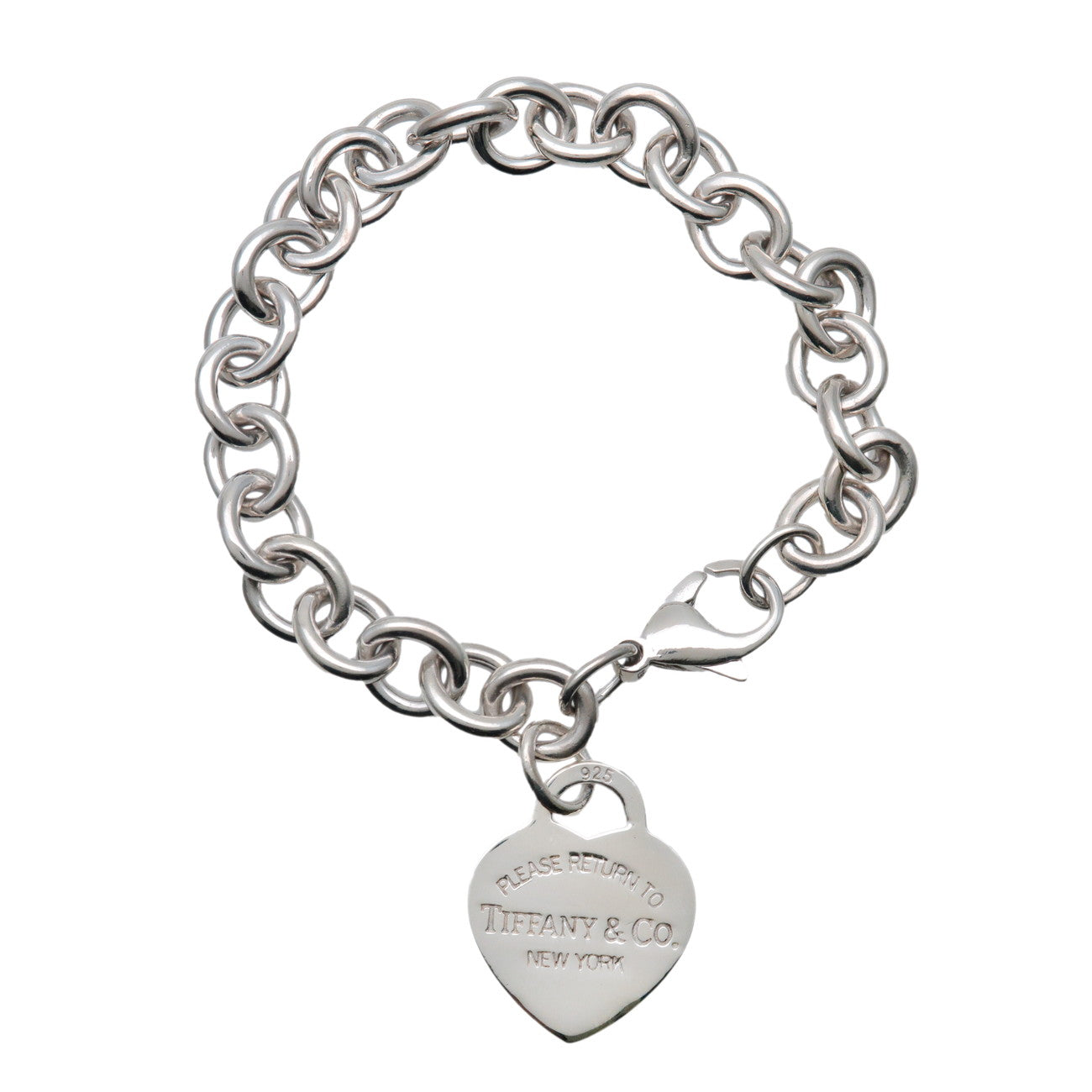 Tiffany & Co Return to Tiffany Heart Tag Bracelet SV925 Silver