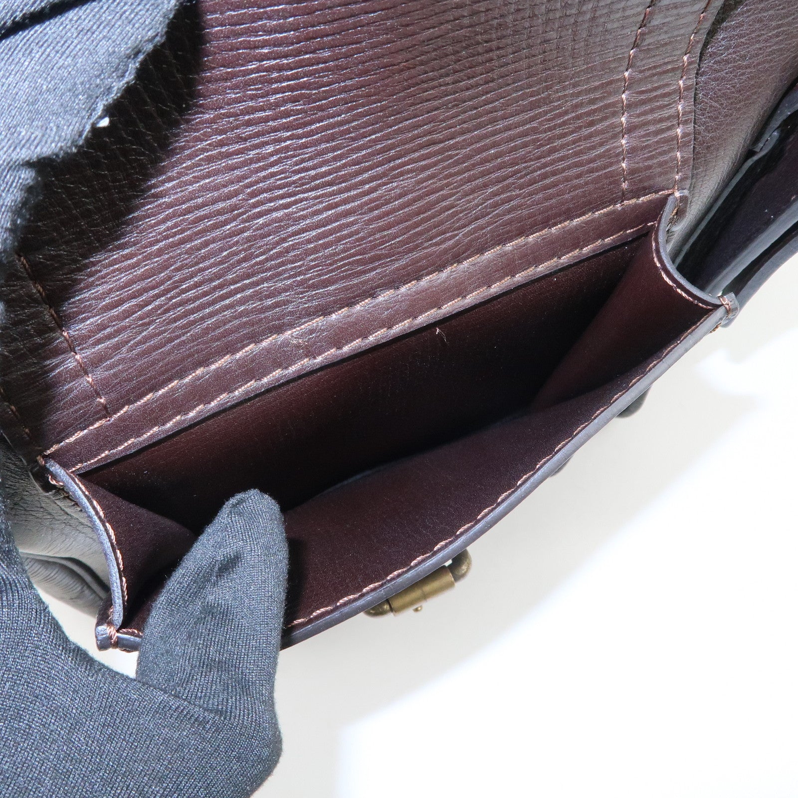 Louis Vuitton Utah Wichita Calf Leather Messenger Bag Cafe M92990
