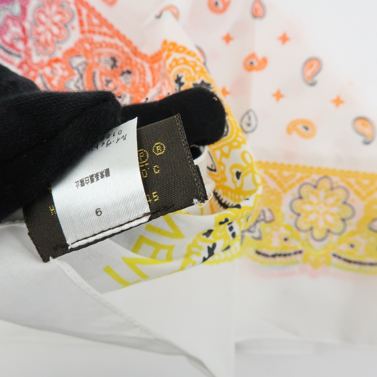 Louis Vuitton Cotton100% FRAGMENT DESIGN Scarf Bandana M73745