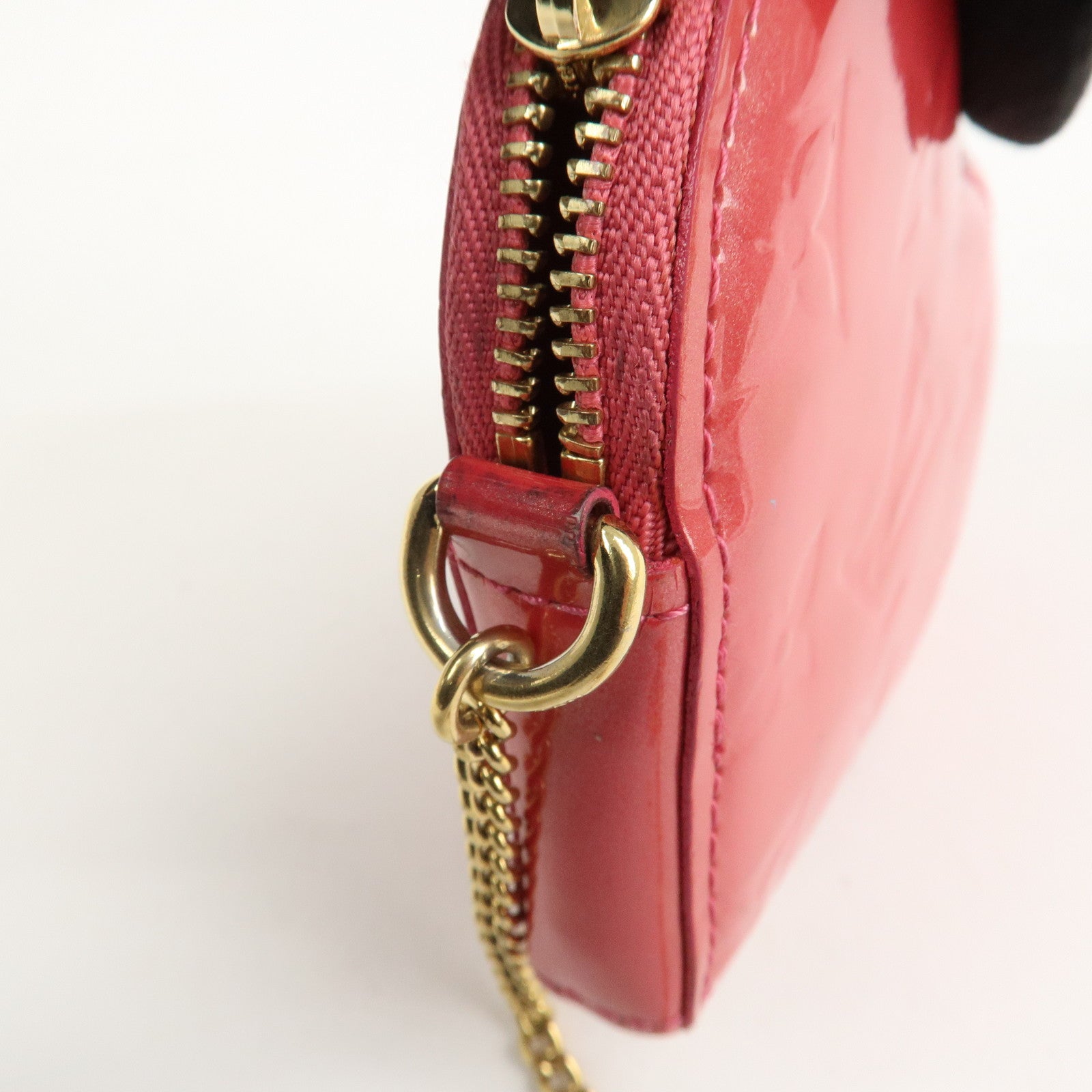 Louis Vuitton Monogram Vernis Porte Monnaie Coeur Coin Case M93562