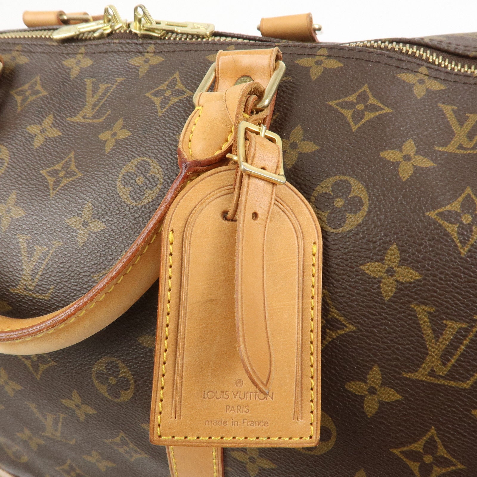 Louis Vuitton Monogram Keep All Bandouliere 60 Boston Bag M41412