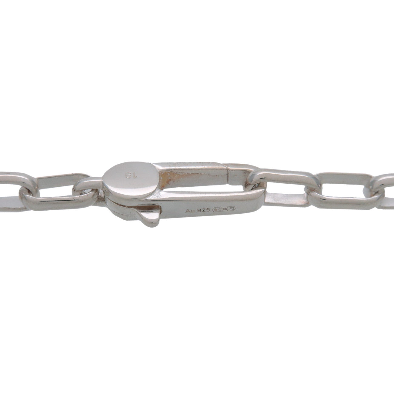 GUCCI Interlocking G Bracelet SV925 Silver 274643