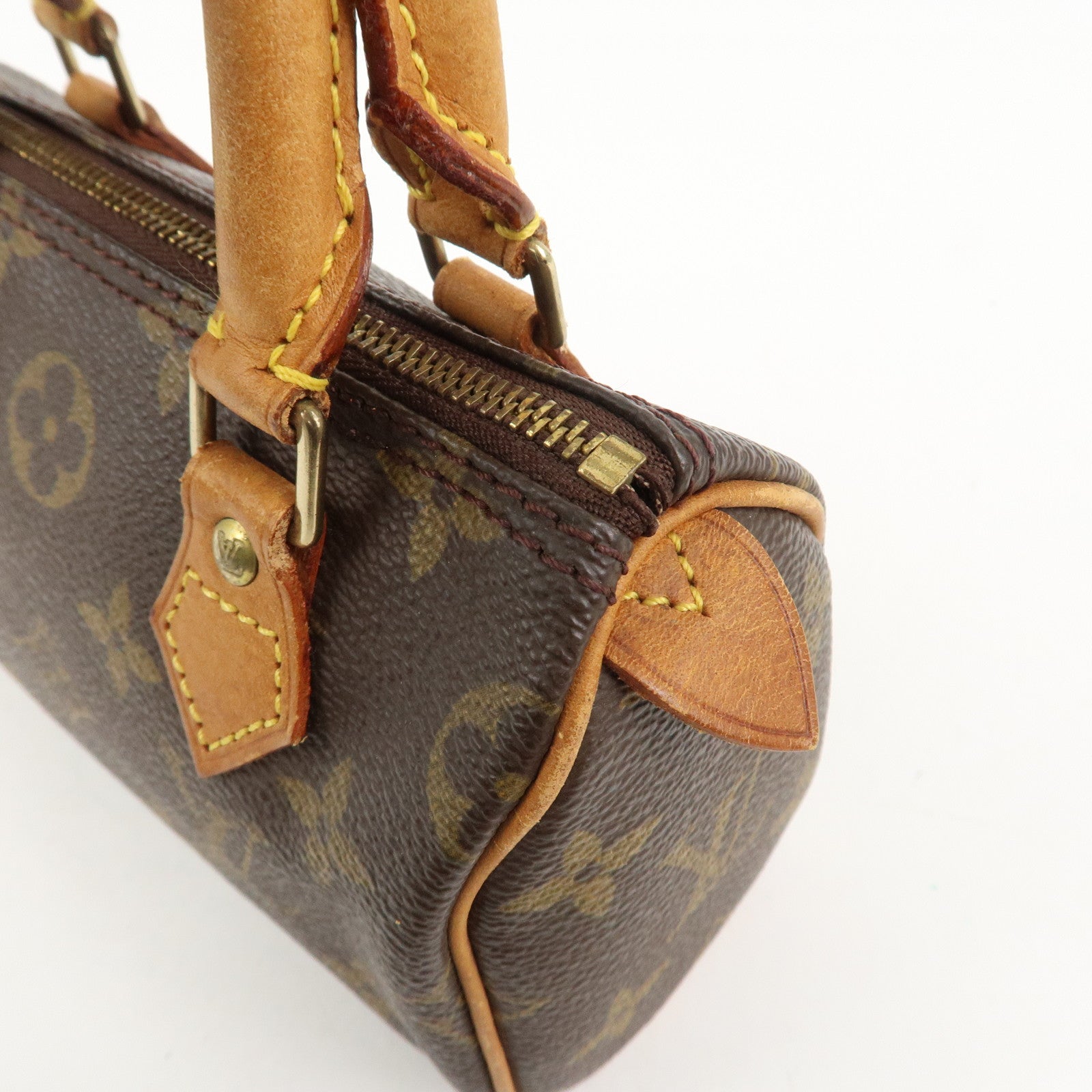 Louis Vuitton Monogram Canvas Mini Speedy Mini Boston Bag M41534