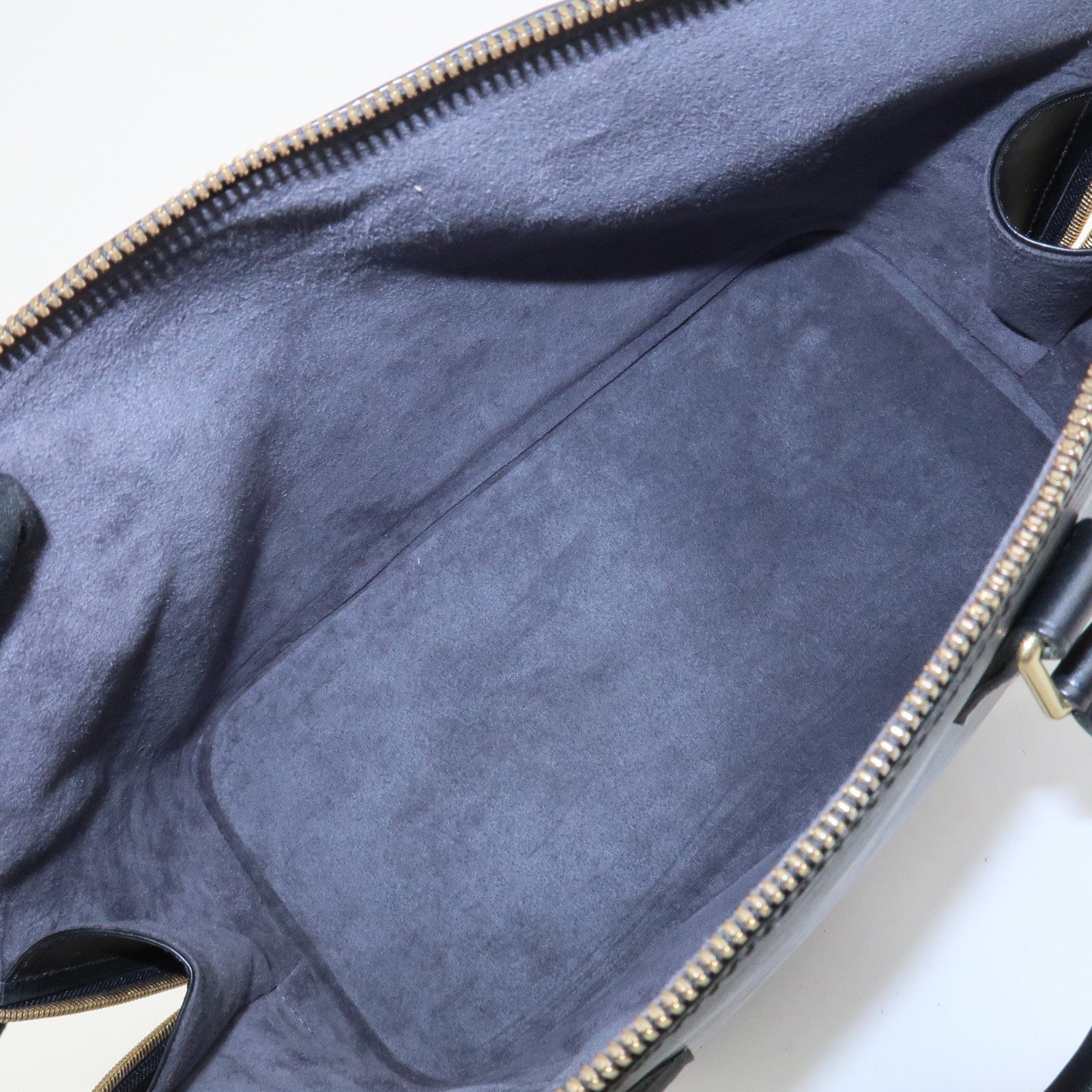 Louis Vuitton Epi Leather Alma PM Hand Bag Noir Black M52142