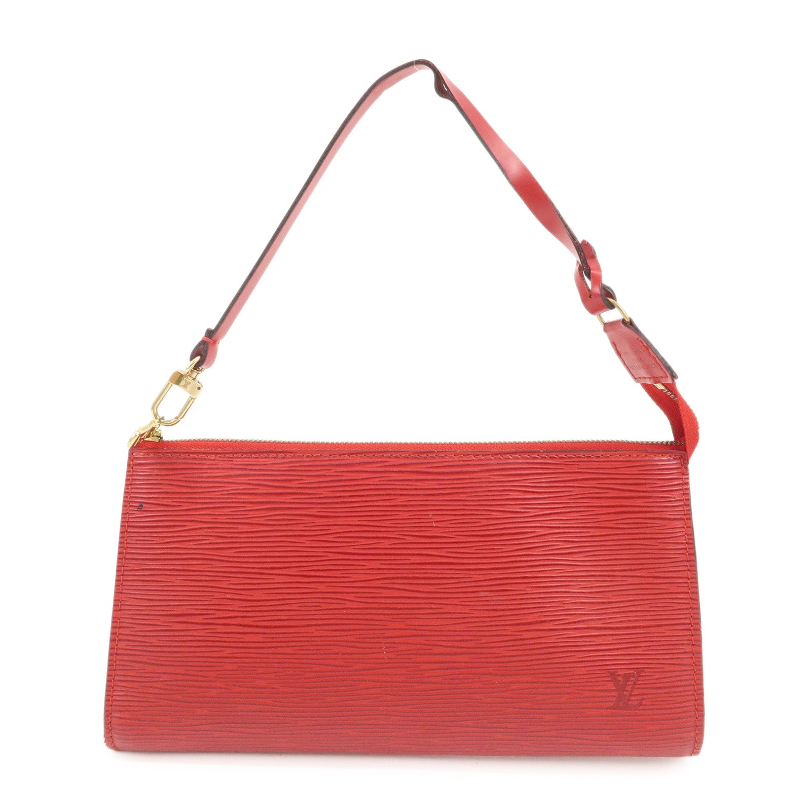 Louis Vuitton Epi Pochette Accessoires Pouch Castilian Red M52947