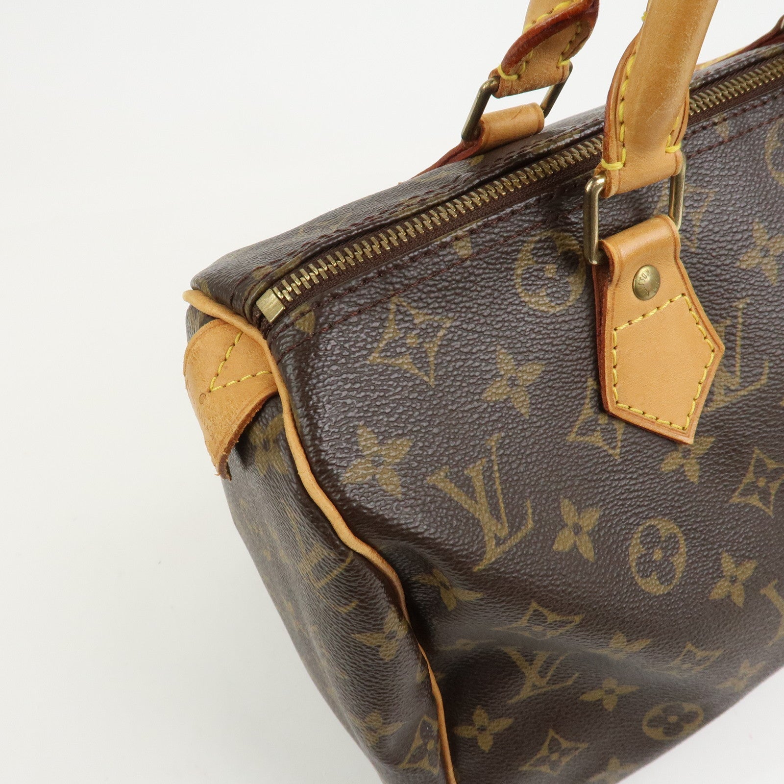 Louis Vuitton Monogram Speedy 30 Boston Bag Hand Bag Brown M41526