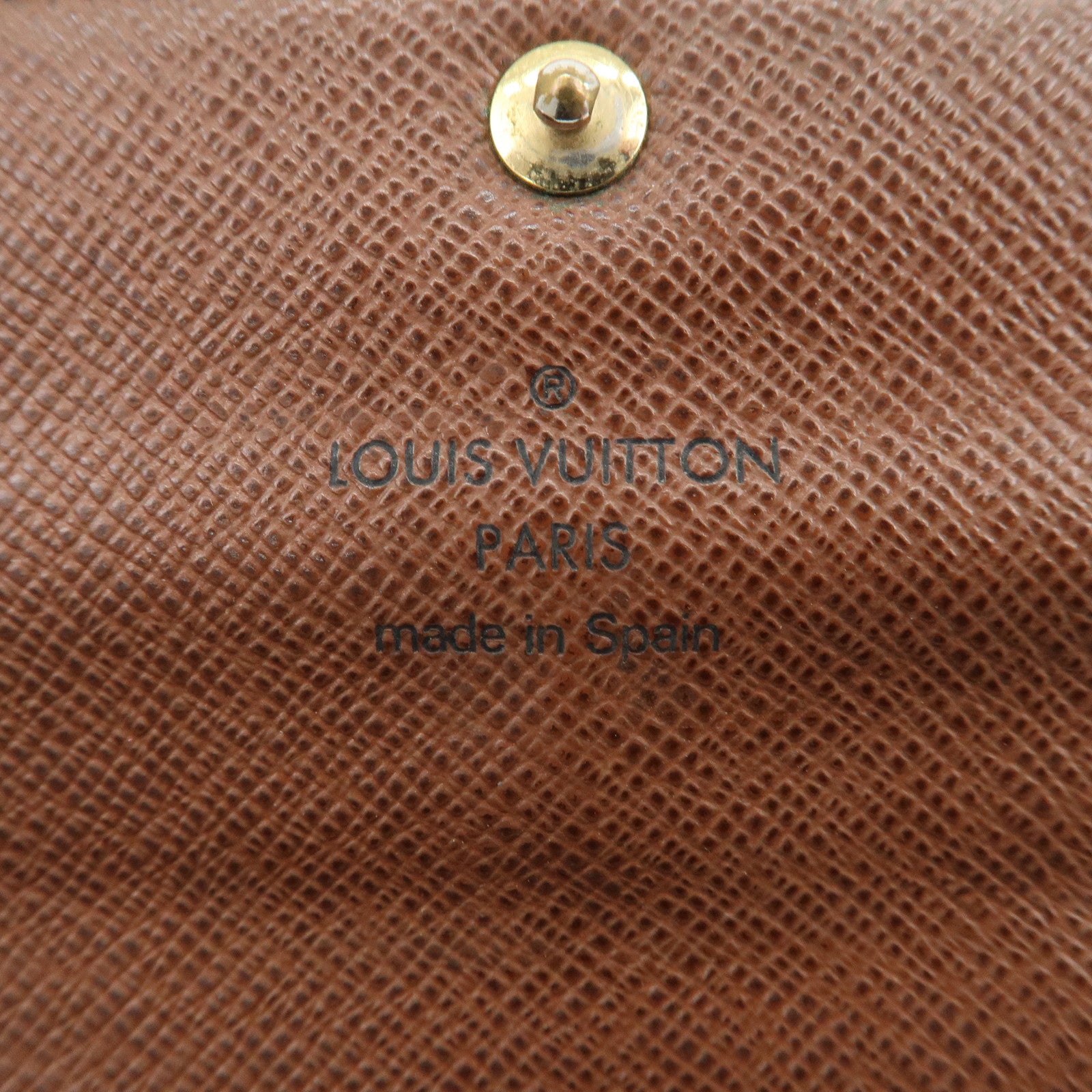 Louis Vuitton Monogram Set of 2 Long Wallets Brown M61734 M60825