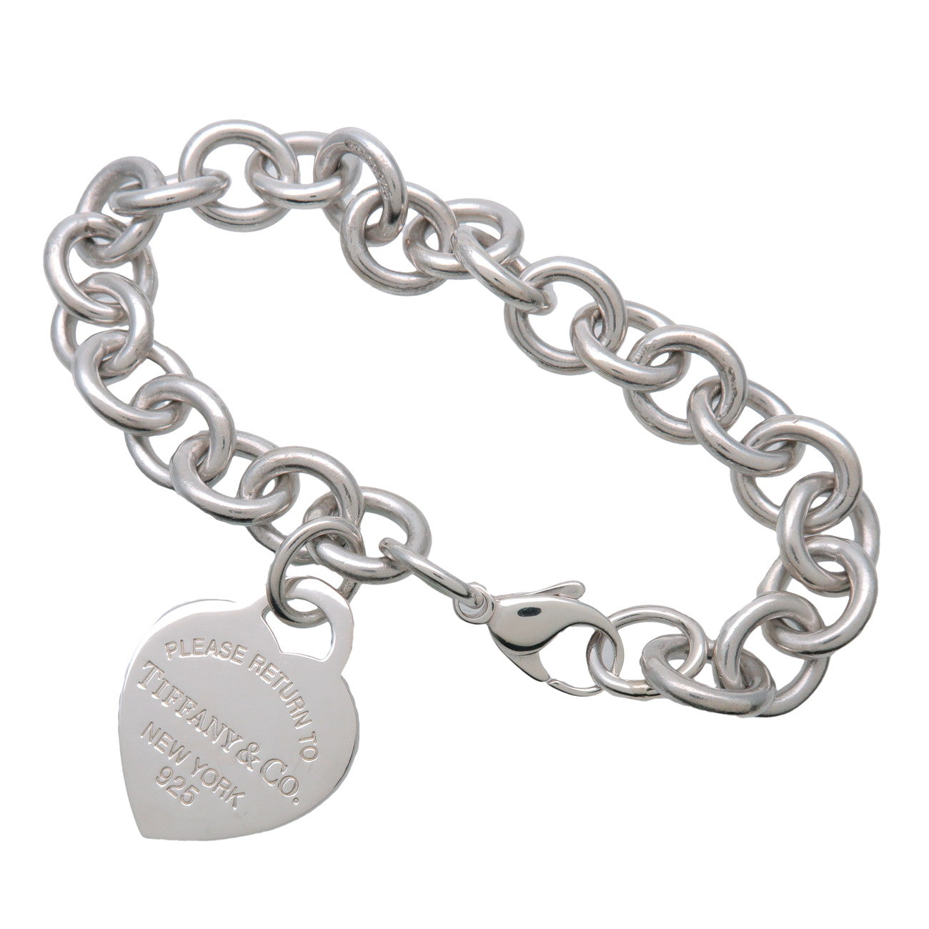 Tiffany & Co Return to Tiffany Heart Tag Bracelet SV925 Silver