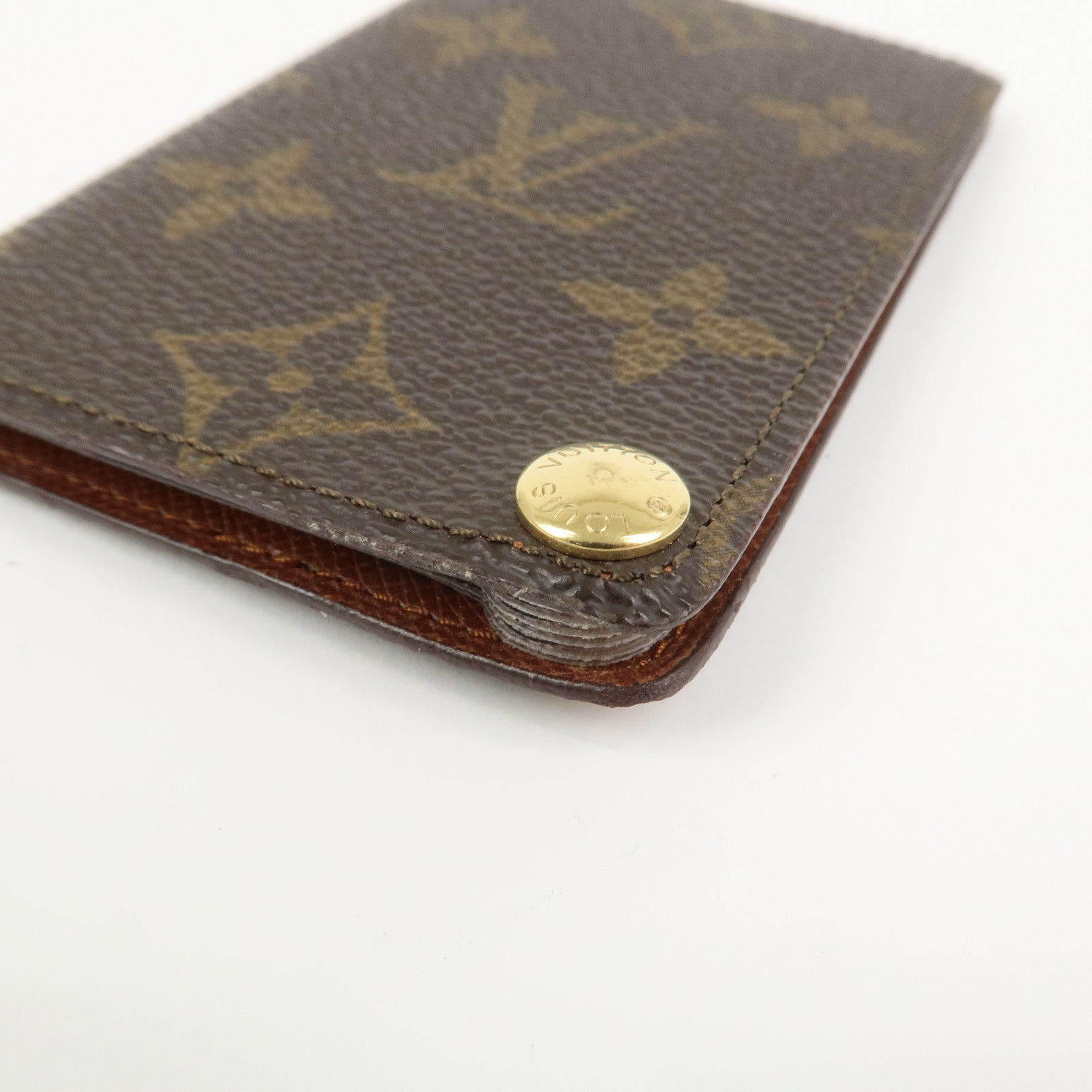 Louis Vuitton Monogram Porte Cartes Credit Pression M60937