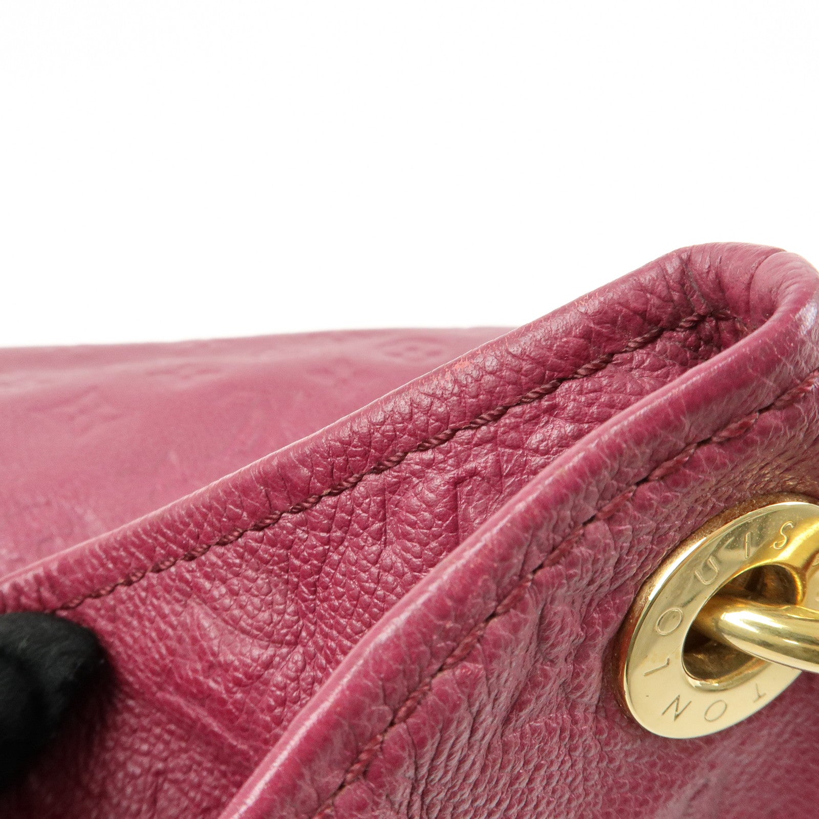 Louis Vuitton Monogram Empreinte Empreinte Leather MM Aurore M94047