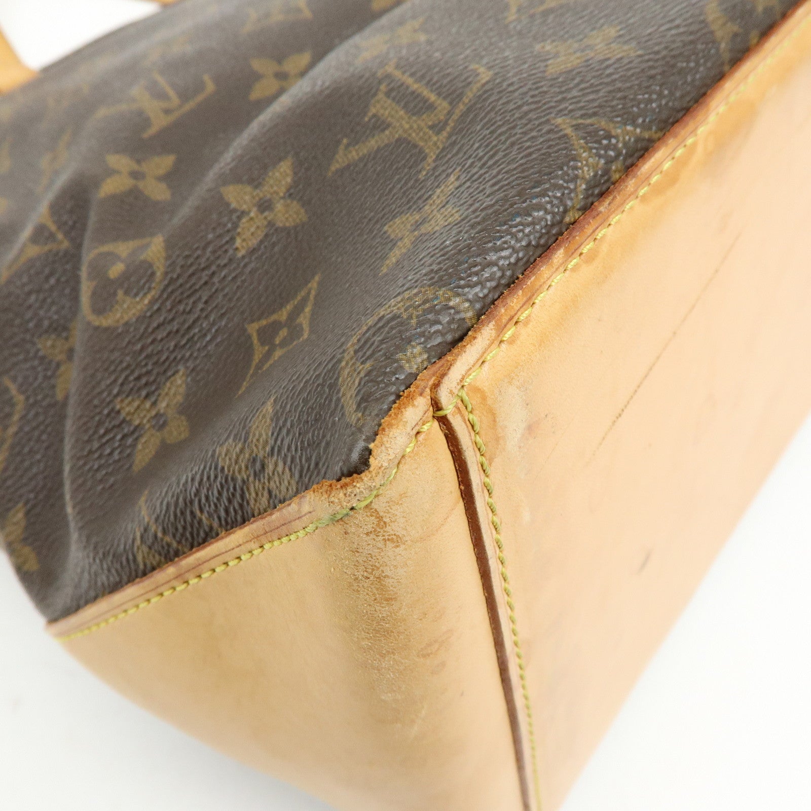 Louis Vuitton Monogram Cabas Mezzo Tote Bag Shoulder Bag M51151