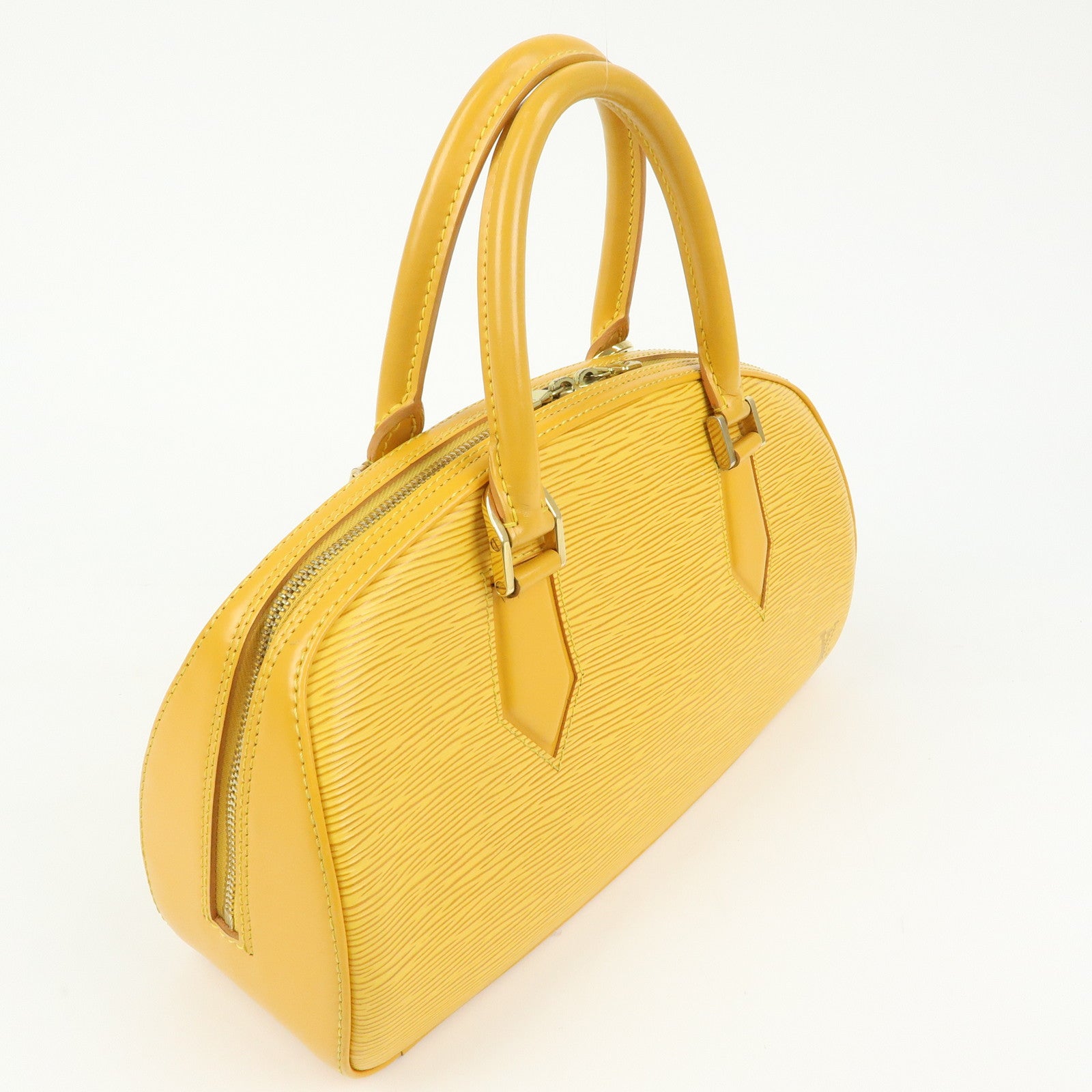Louis Vuitton Epi Jasmine Boston Hand Bag Tassilli Yellow M52089