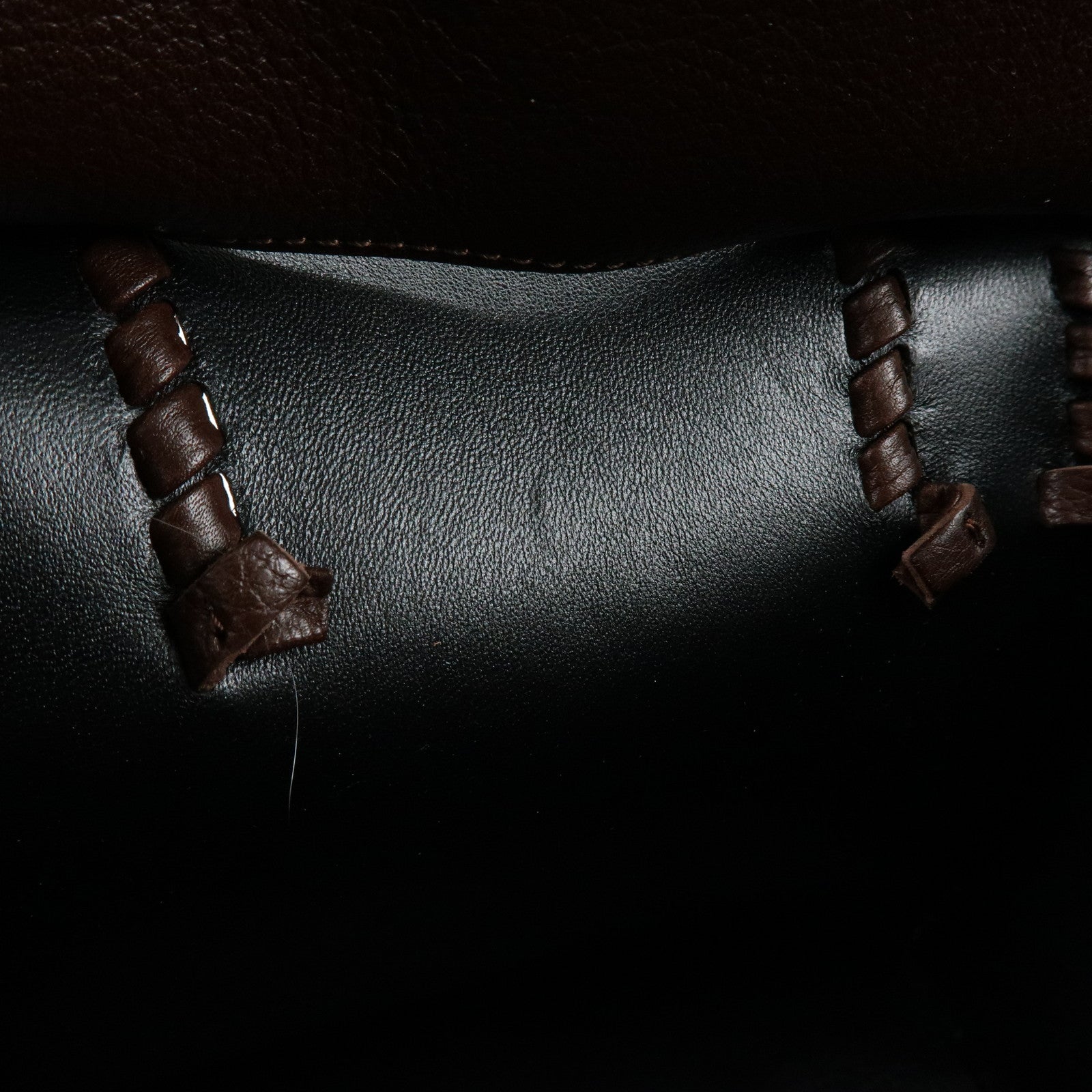 Chloe Mony Leather 2Way Bag Shoulder Bag Hand Bag Brown