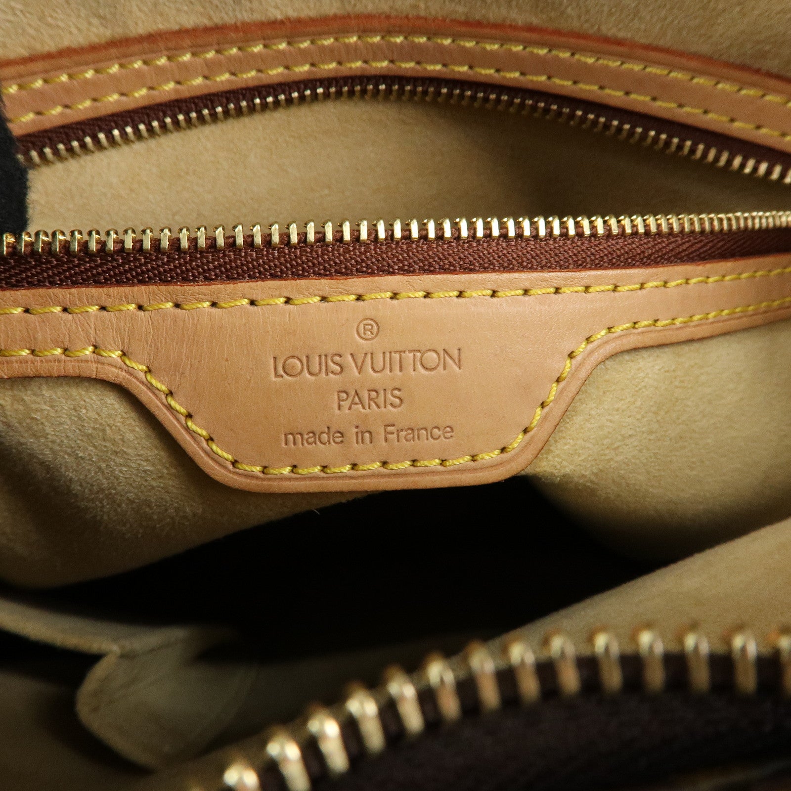 Louis Vuitton Monogram Looping GM Shoulder Bag Brown M51145