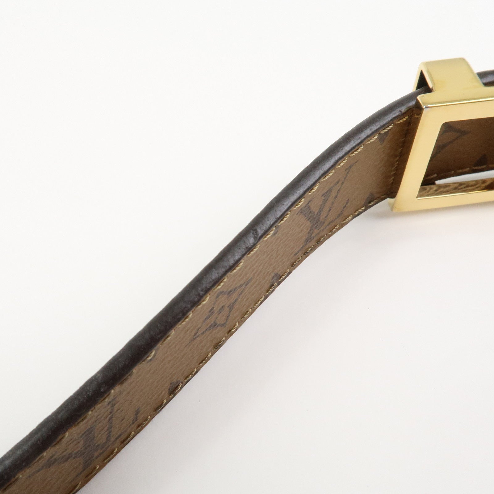 Louis Vuitton Monogram Reverse Agneau Milo Dauphine Ceinture M0203