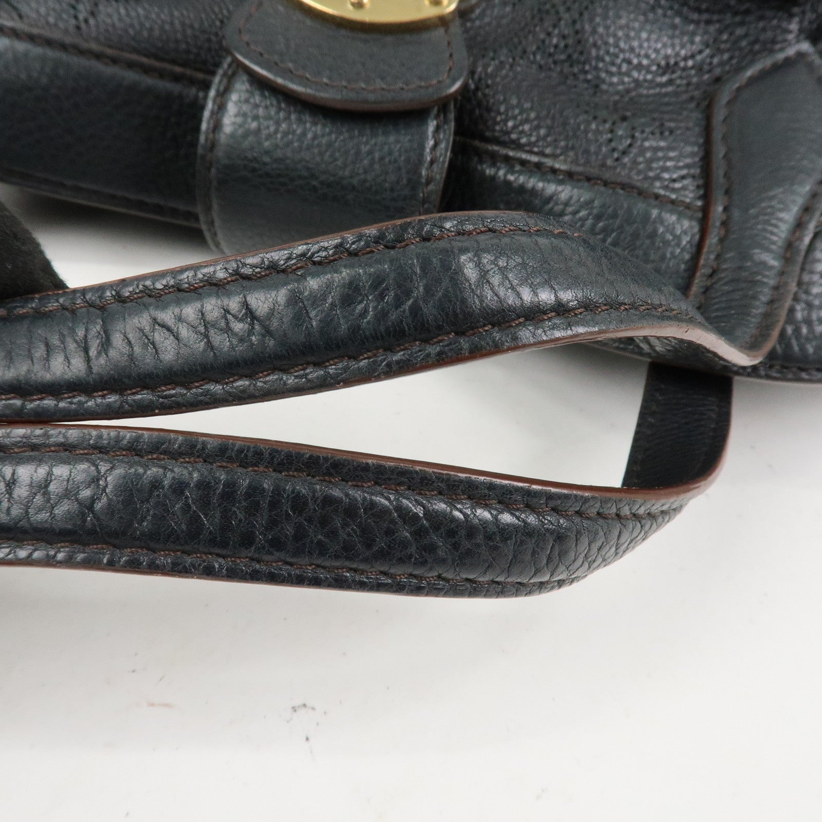 Louis Vuitton Monogram Mahina PM Shoulder Bag Noir Black M93465