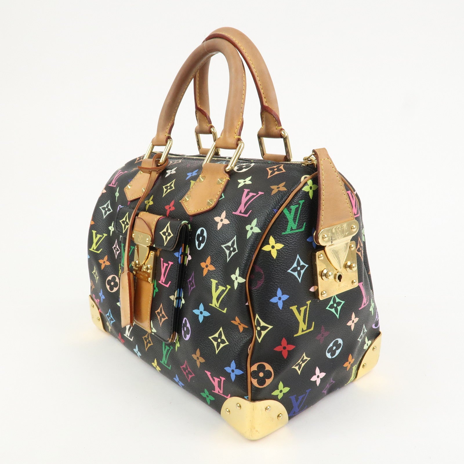 Louis Vuitton Monogram Multicolor Speedy 30 Hand Bag M92642