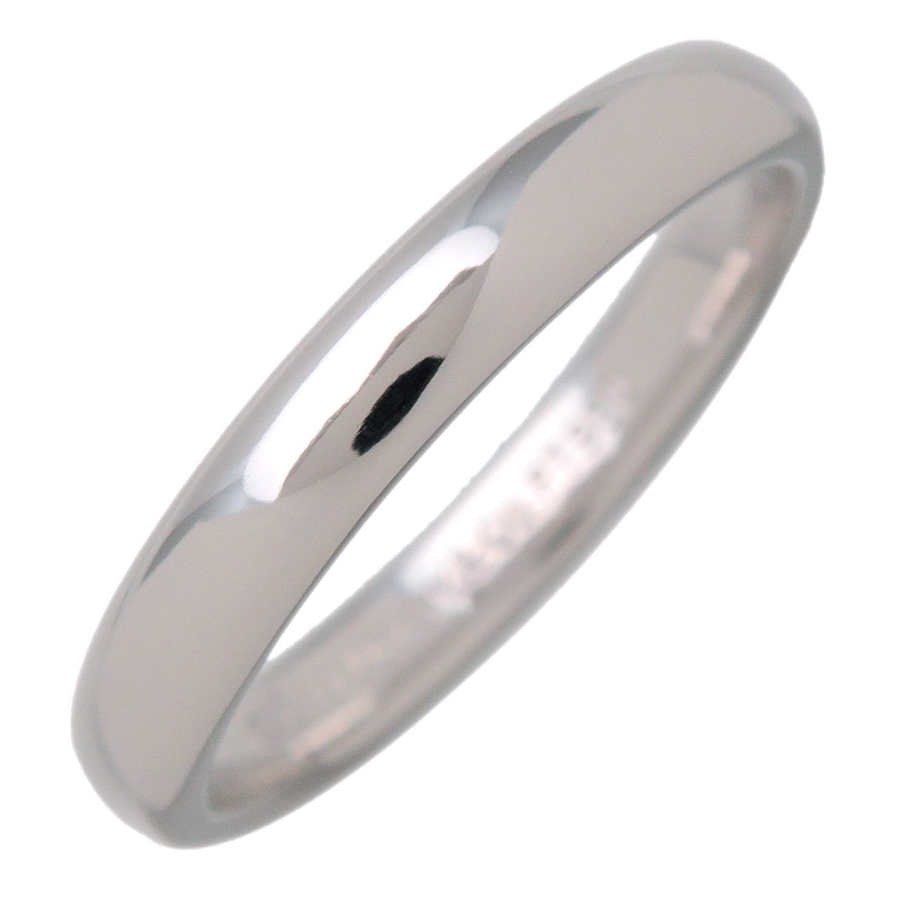Tiffany & Co Forever Wedding Classic Band Ring PT950 Platinum US4